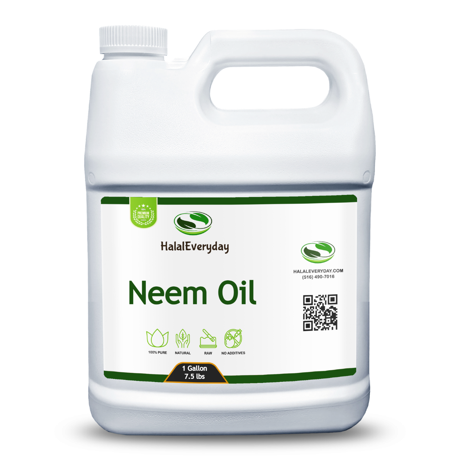 Neem Oil - PREMIUM QUALITY Organic Virgin 100% Pure Raw Unrefined Cold Pressed