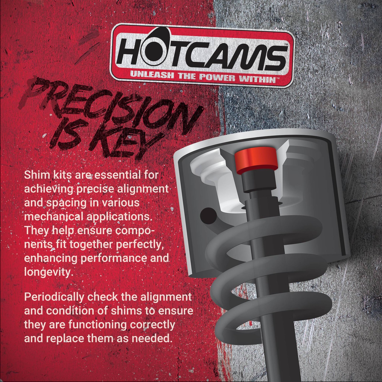 Hot Cams Complete Shim Kit For Honda TRX 450ER 2006 - 2014 68-2072