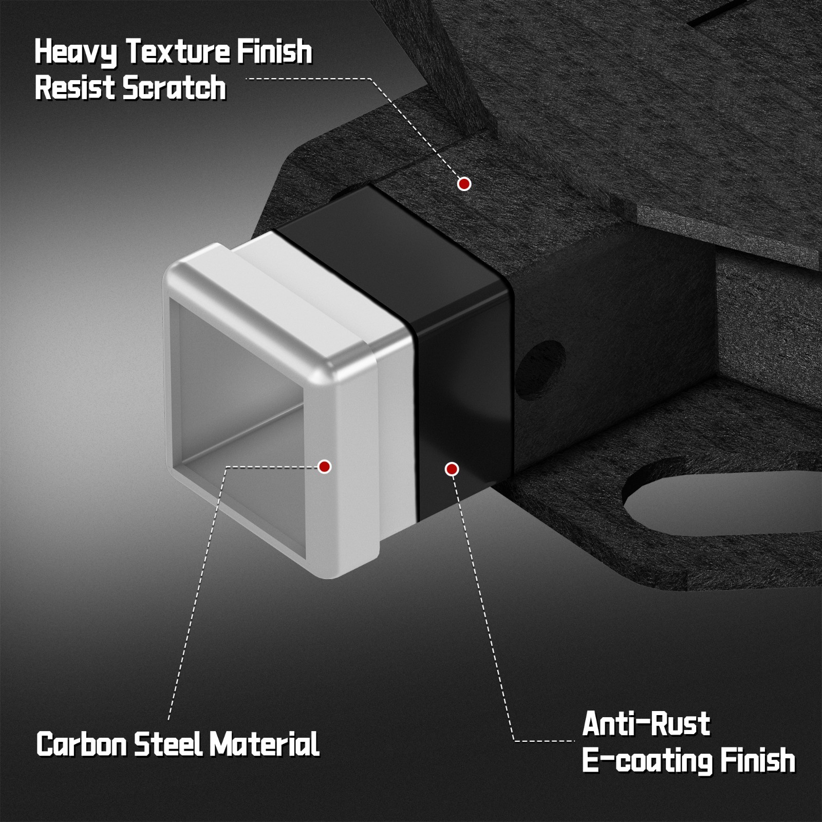 Class 3 Trailer Hitch 2" Fit 1999-13 Chevy Silverado/GMC Sierra Verify Fit.