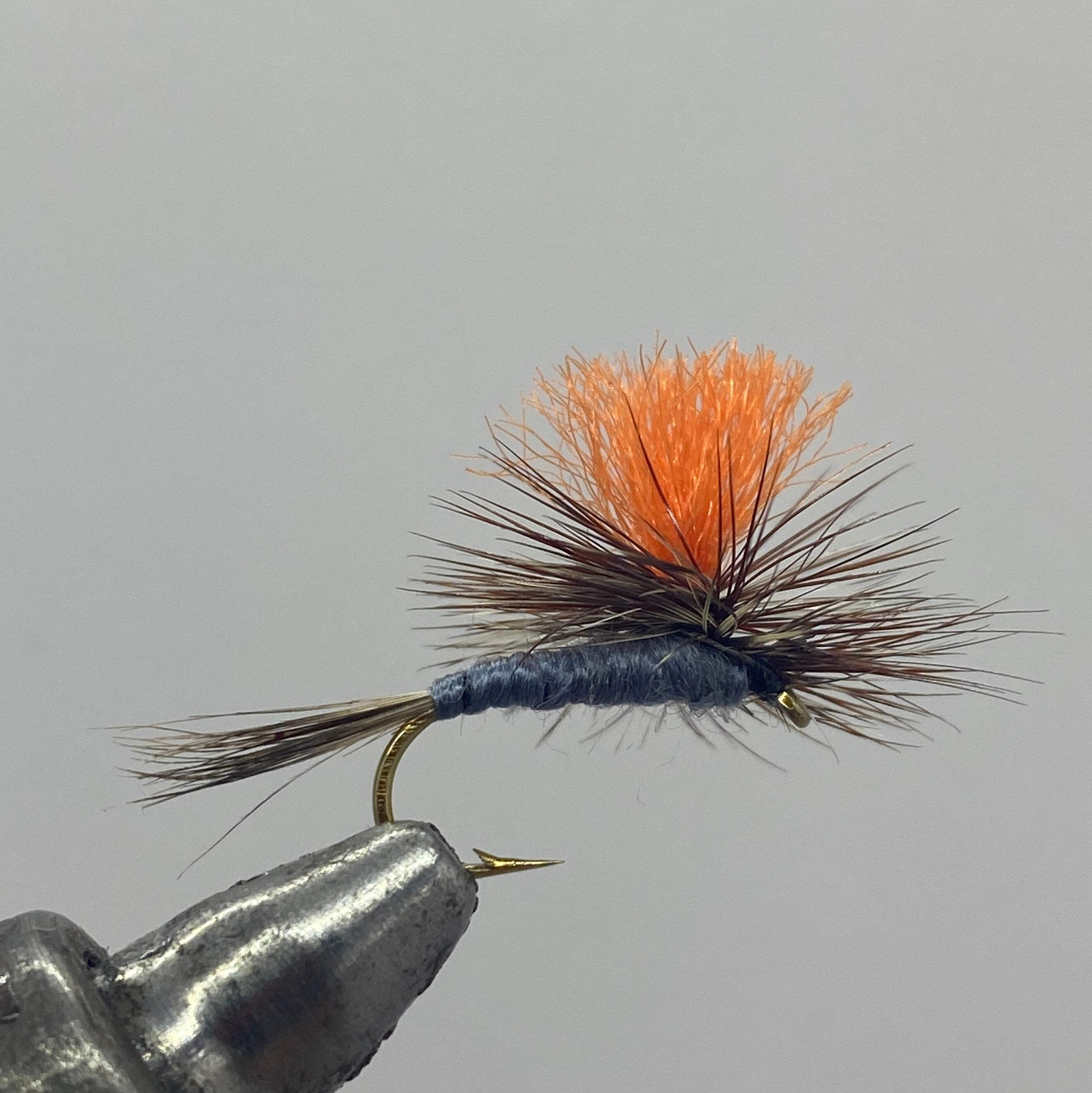 One Dozen (12) - Hi-Vis Parachute Adams - Dry Fly