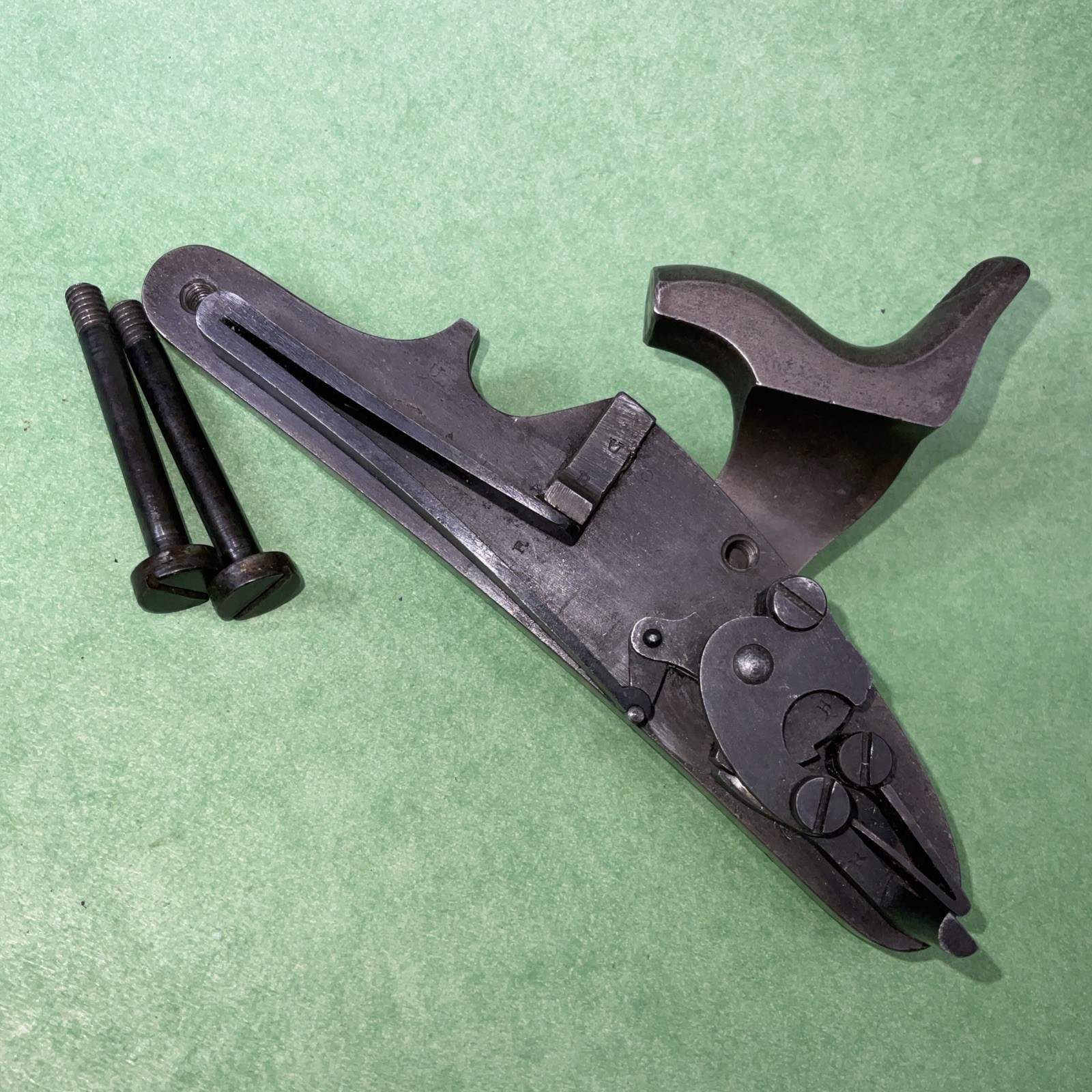 US Springfield Trapdoor Early Lock 50-70 Models 1868-69-1870 w/ Both Lock Screws