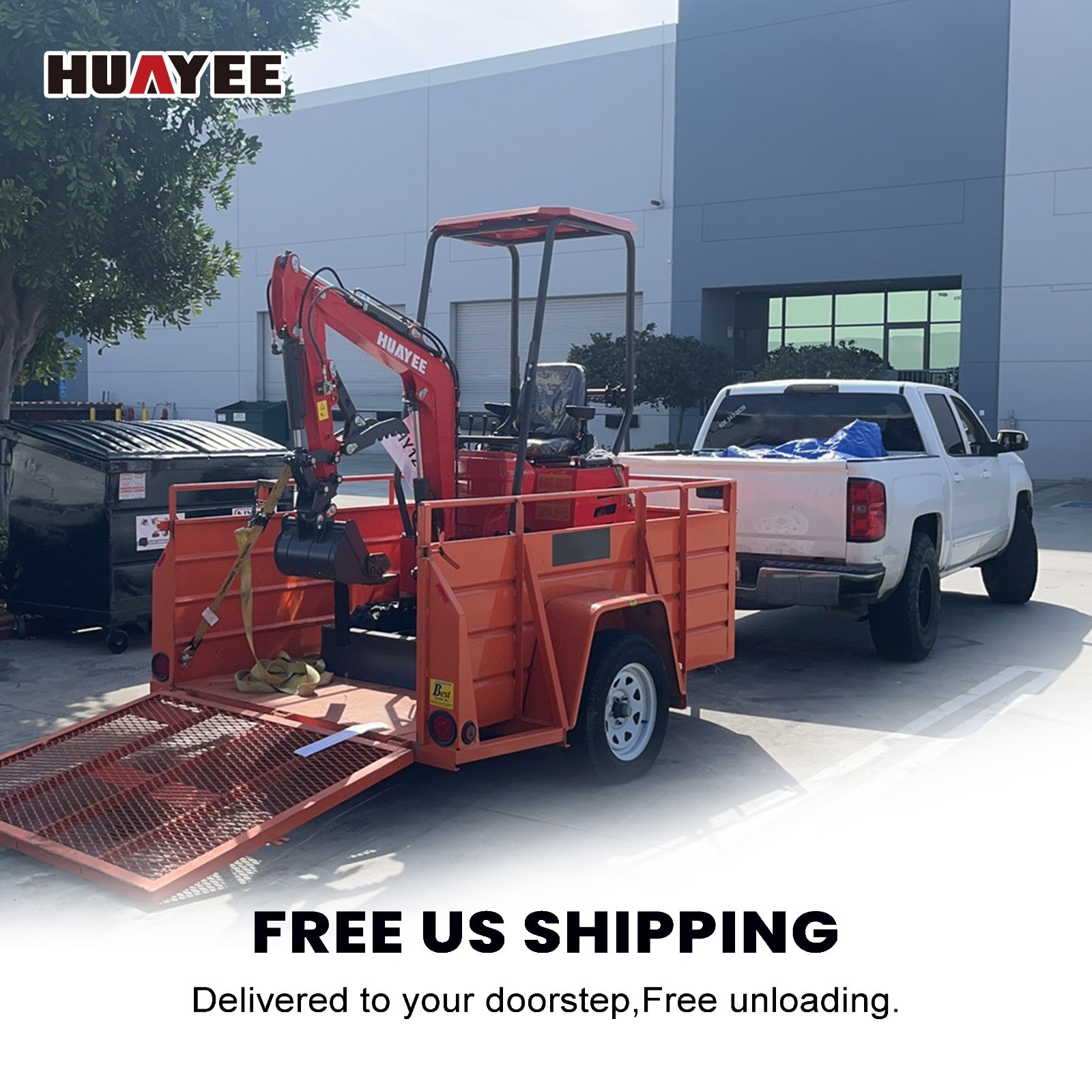 B&S 23HP Ride-On Wheeled Mini Skid Steer Loader with EPA Engine