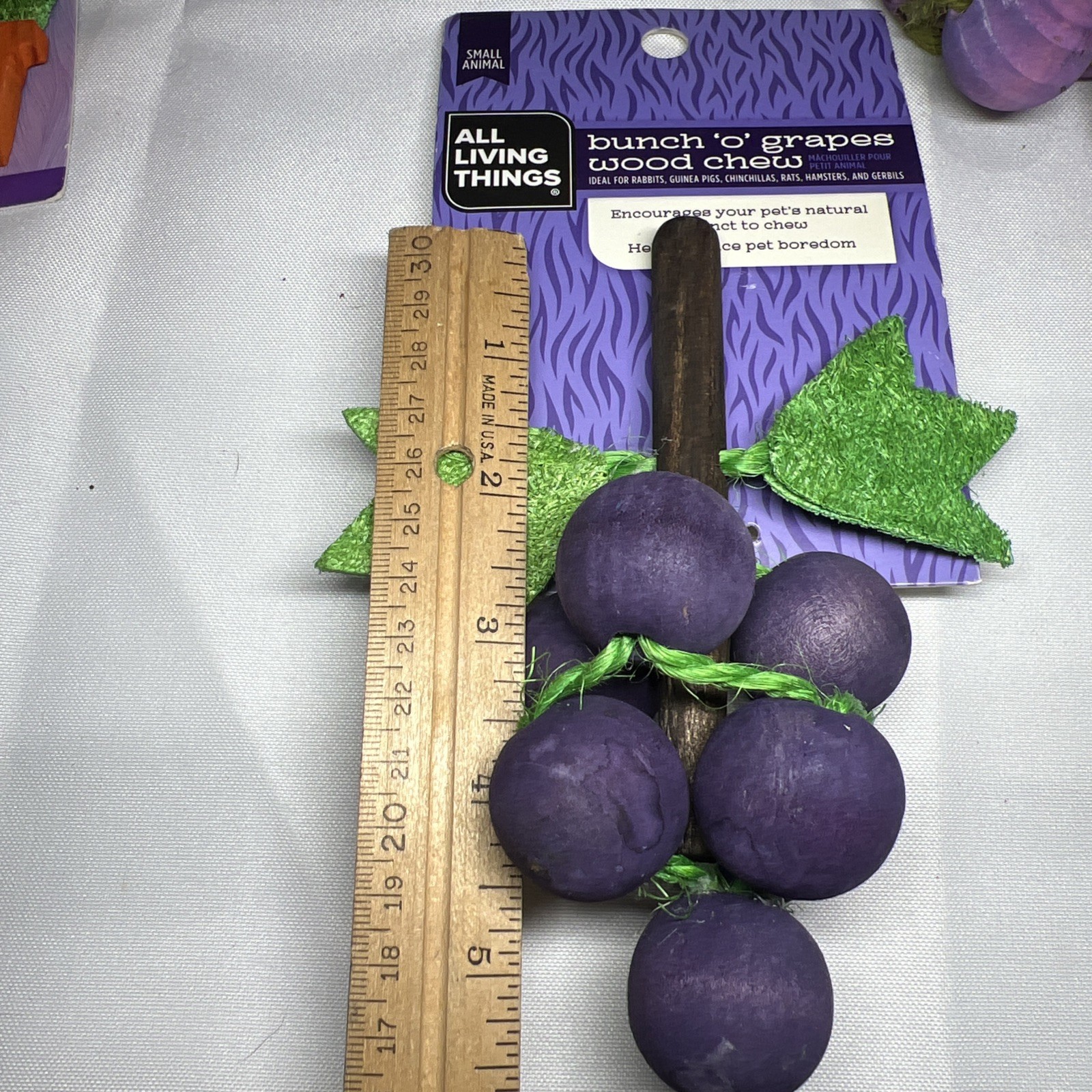 New 12 Pack Hamster Chew Toys Gerbil Rat Guinea Pig Chinchilla Chew Toys Accesso