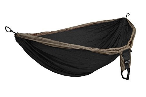ENO DoubleDeluxe Hammock - Khaki/Black