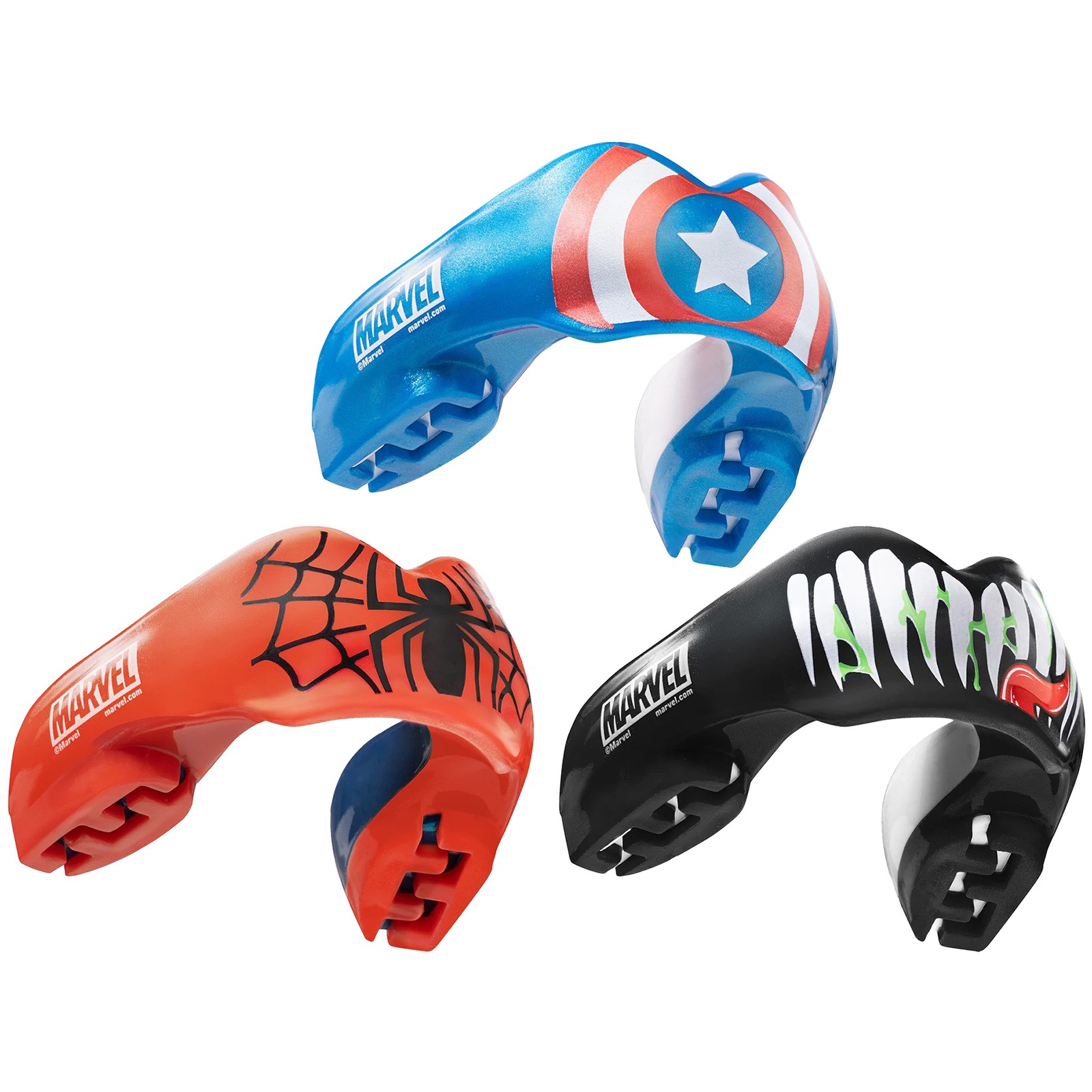 SAFEJAWZ MARVEL Sports ORTHO Mouth Guard for Braces with Case