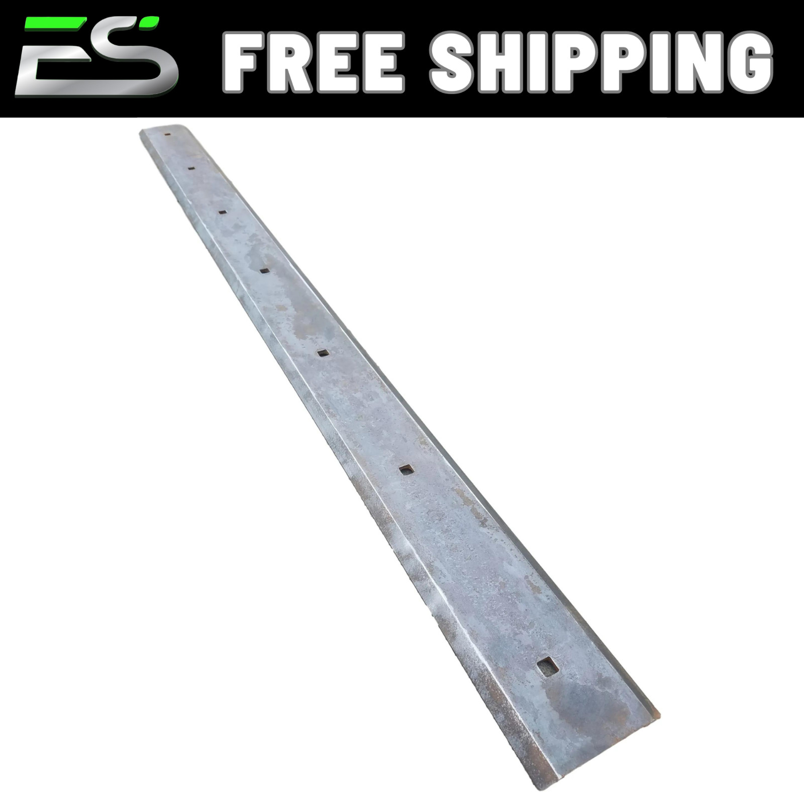 78" BOLT ON CUTTING EDGE HARDENED STEEL - FREE SHIPPING