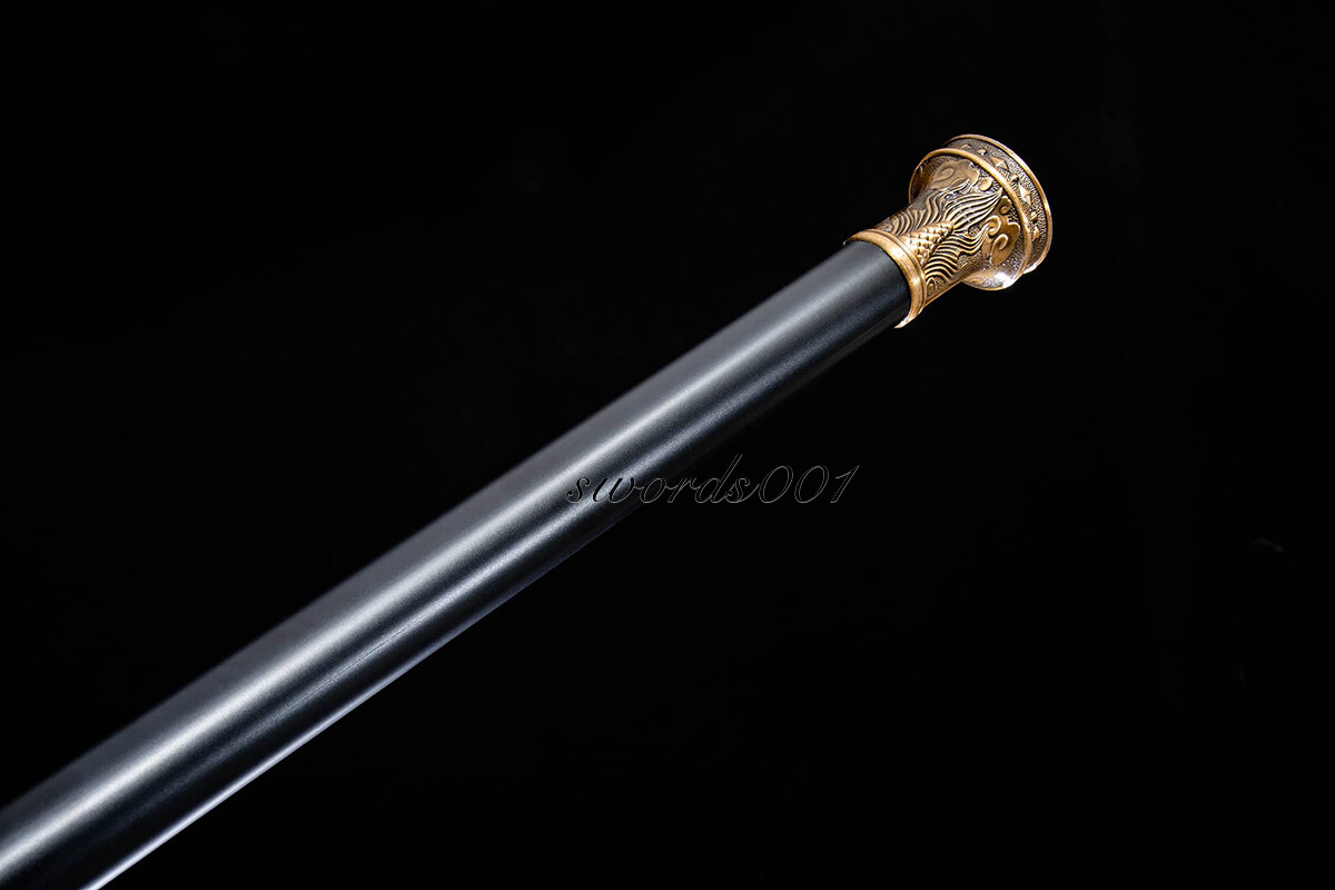 67'' Hunting Sharp High Manganese Steel Spear Head Blade Sword Long Steel Handle