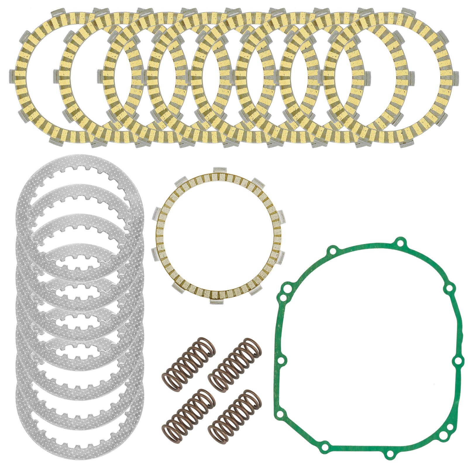 Clutch Friction Plates And Gasket Kit for Honda CBR600F3 1995 1996 1997 1998