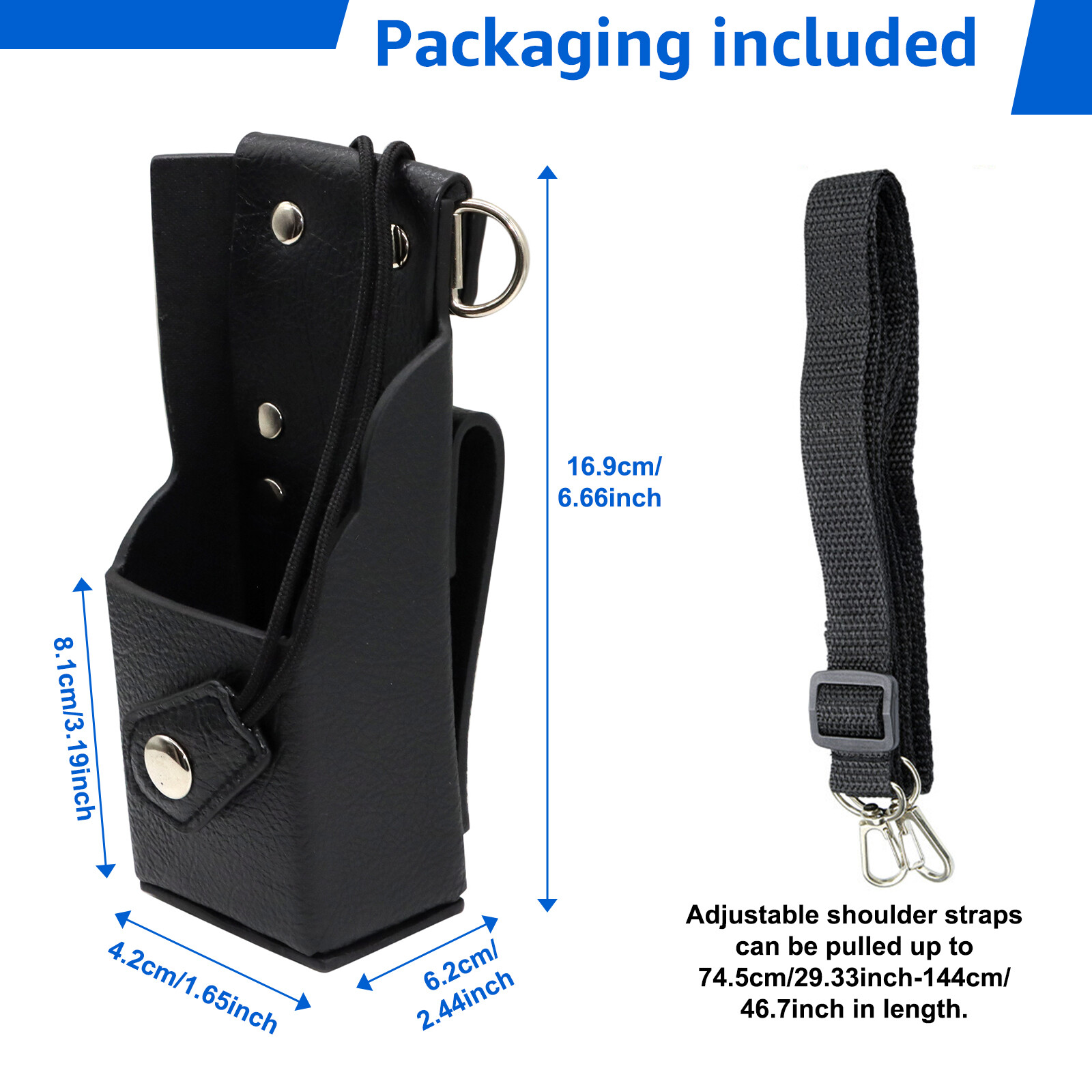 Leather Swivel Holster Case NNTN4115A For Motorola XTS5000 XTS1500 XTS2500 Radio