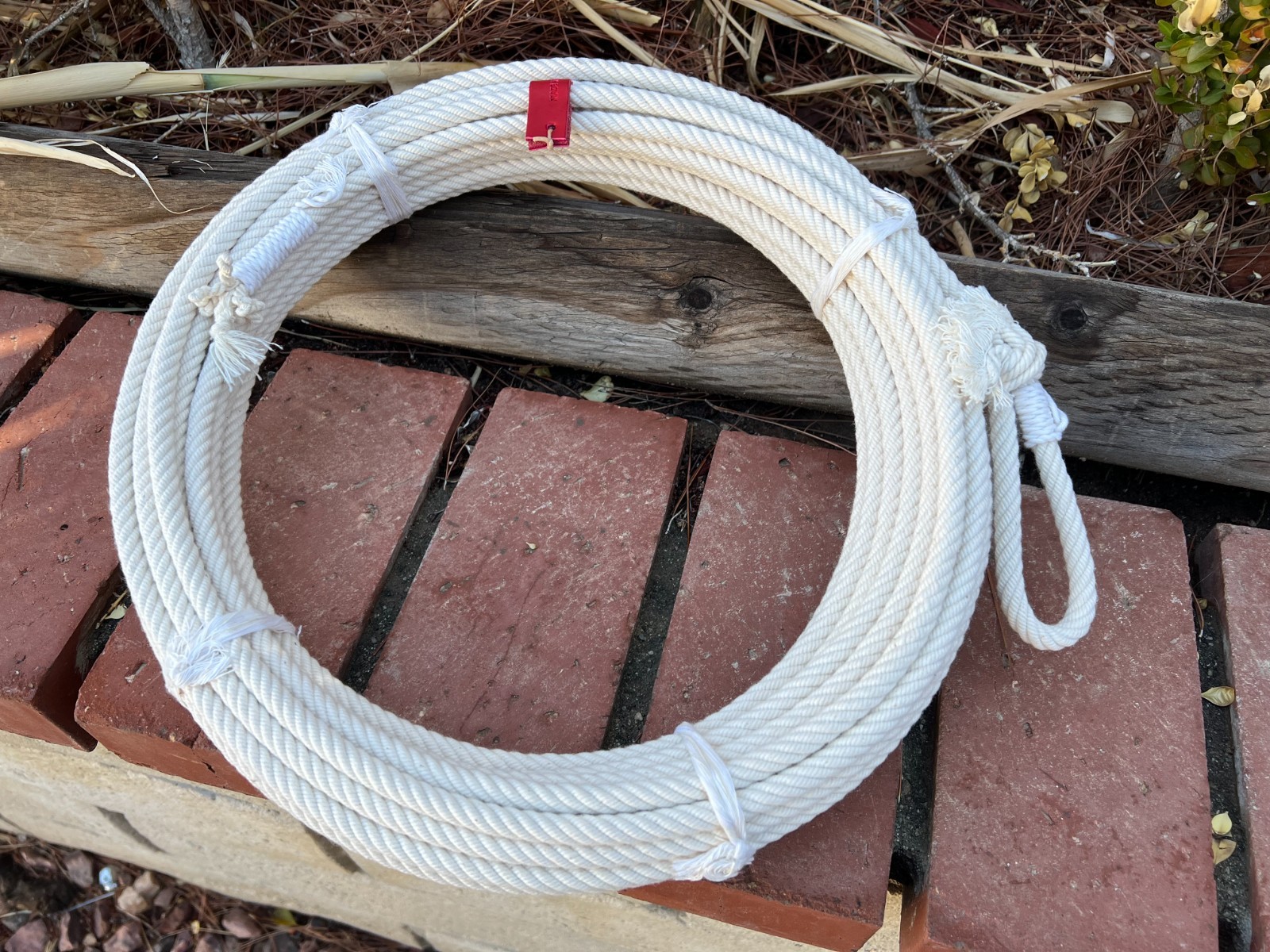 SADDLE HORSE CHARRO ROPE. REATA PARA LAZAR. CHAVINDA. LASSO ROPE, WESTERN ROPE