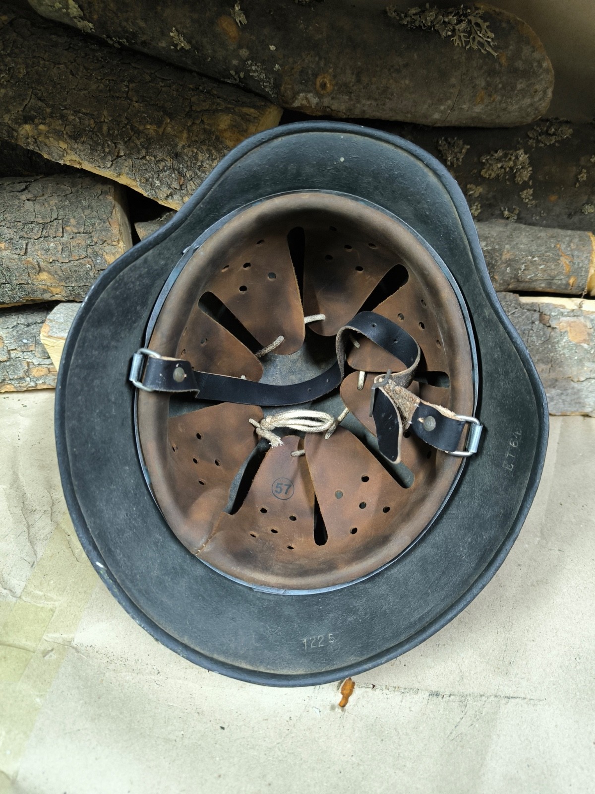 Helmet german original nice helmet M35 original WW2 WWII size 64