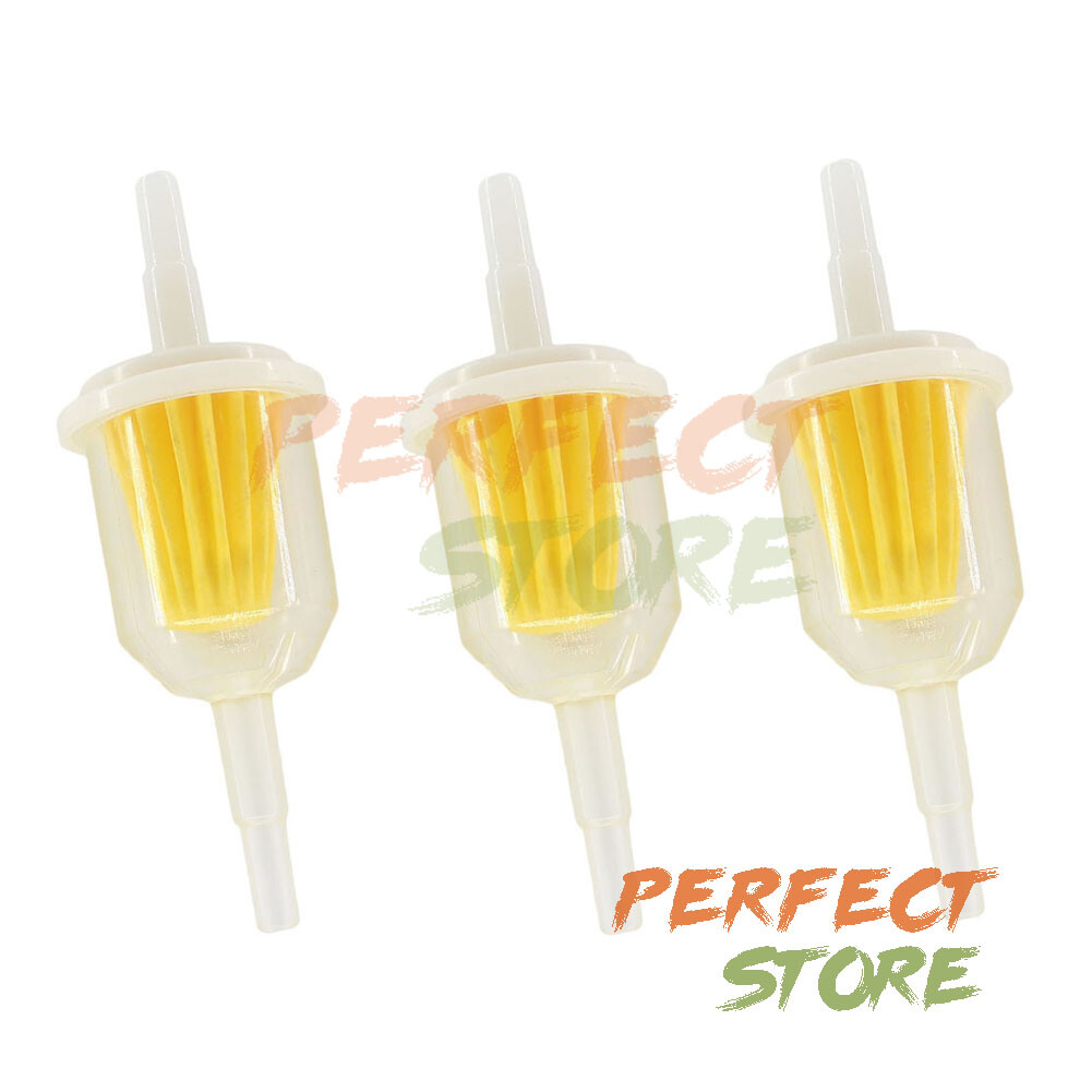 3pcs Gas Fuel Filter Fits for Honda Motorcycle Bike