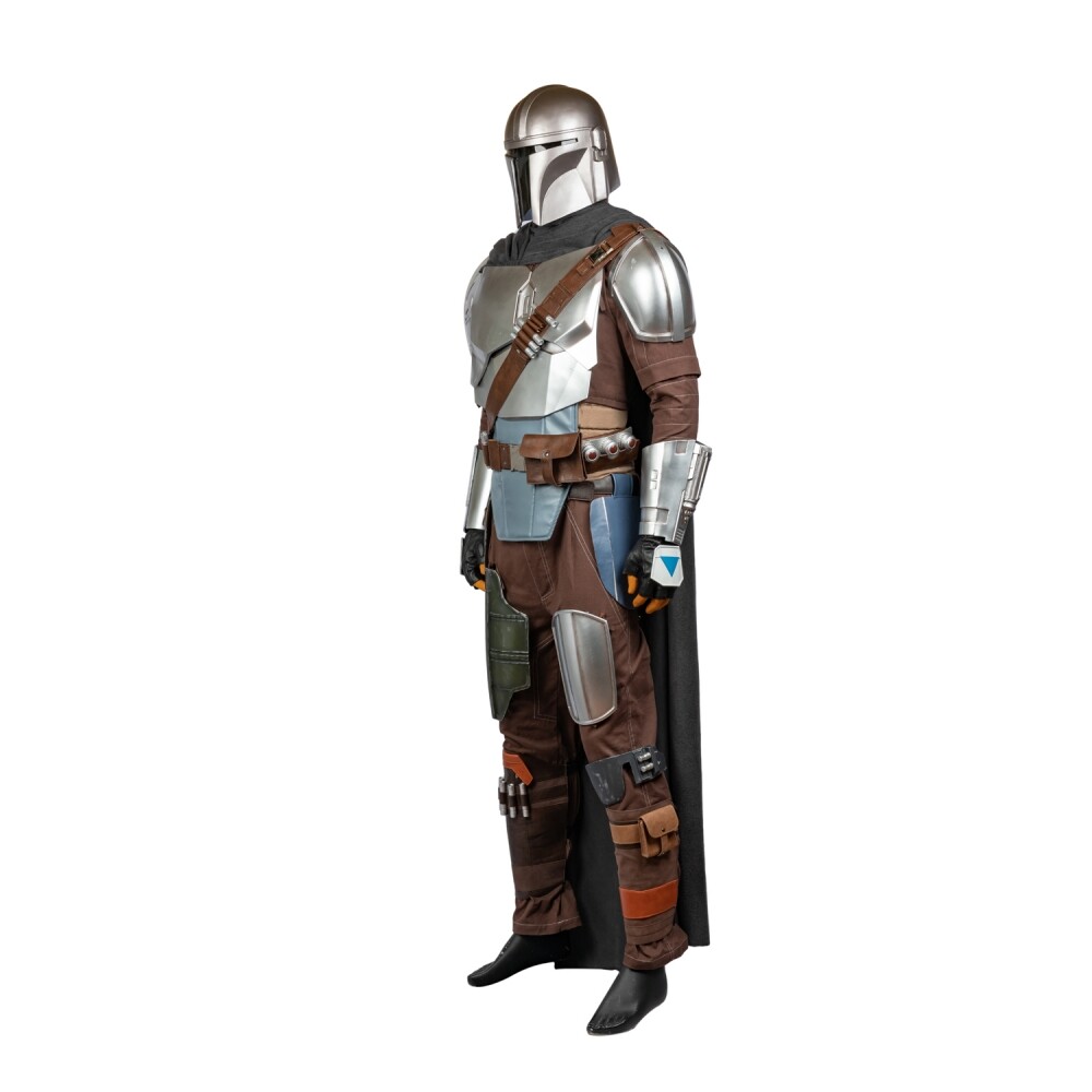 Star Wars The Mandalorian Din Djarin Cosplay Beskar Steel Armor Costume Fell Set