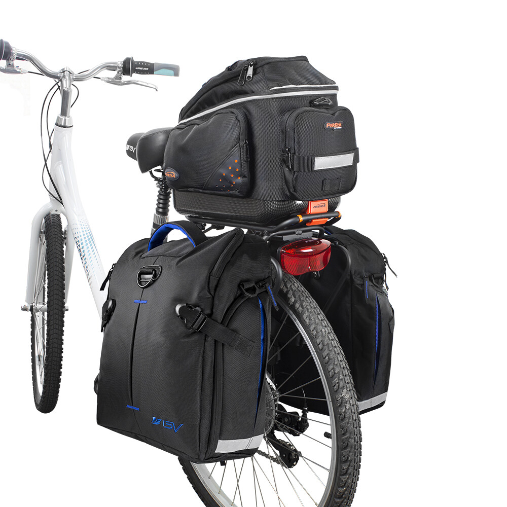 Ibera Bike Rear Touring Rack Non-Disc Brake Mount MTB Luggage Carrier 26"-29"