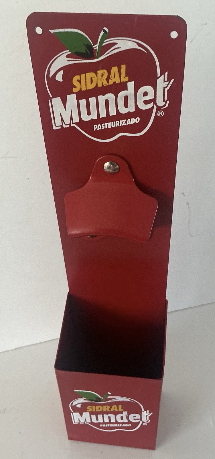 Bottle Opener with Cap Catcher Sidral Mundet Soda POP 14” Display ***tk