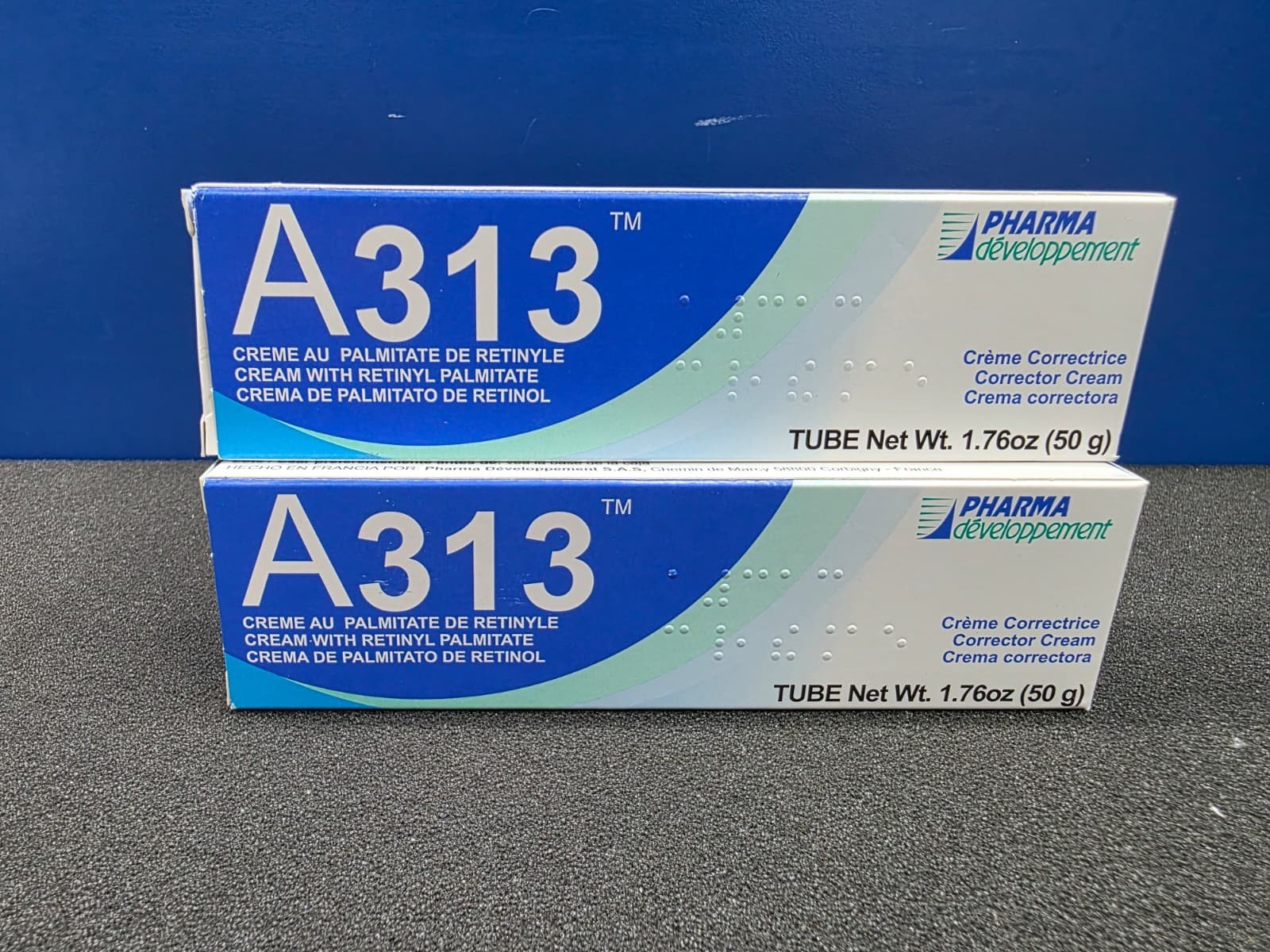 2 Pack of  A313 Vitamin A Pommade 200.000 UI by Pharma  50g Tube Exp. 10/26 New
