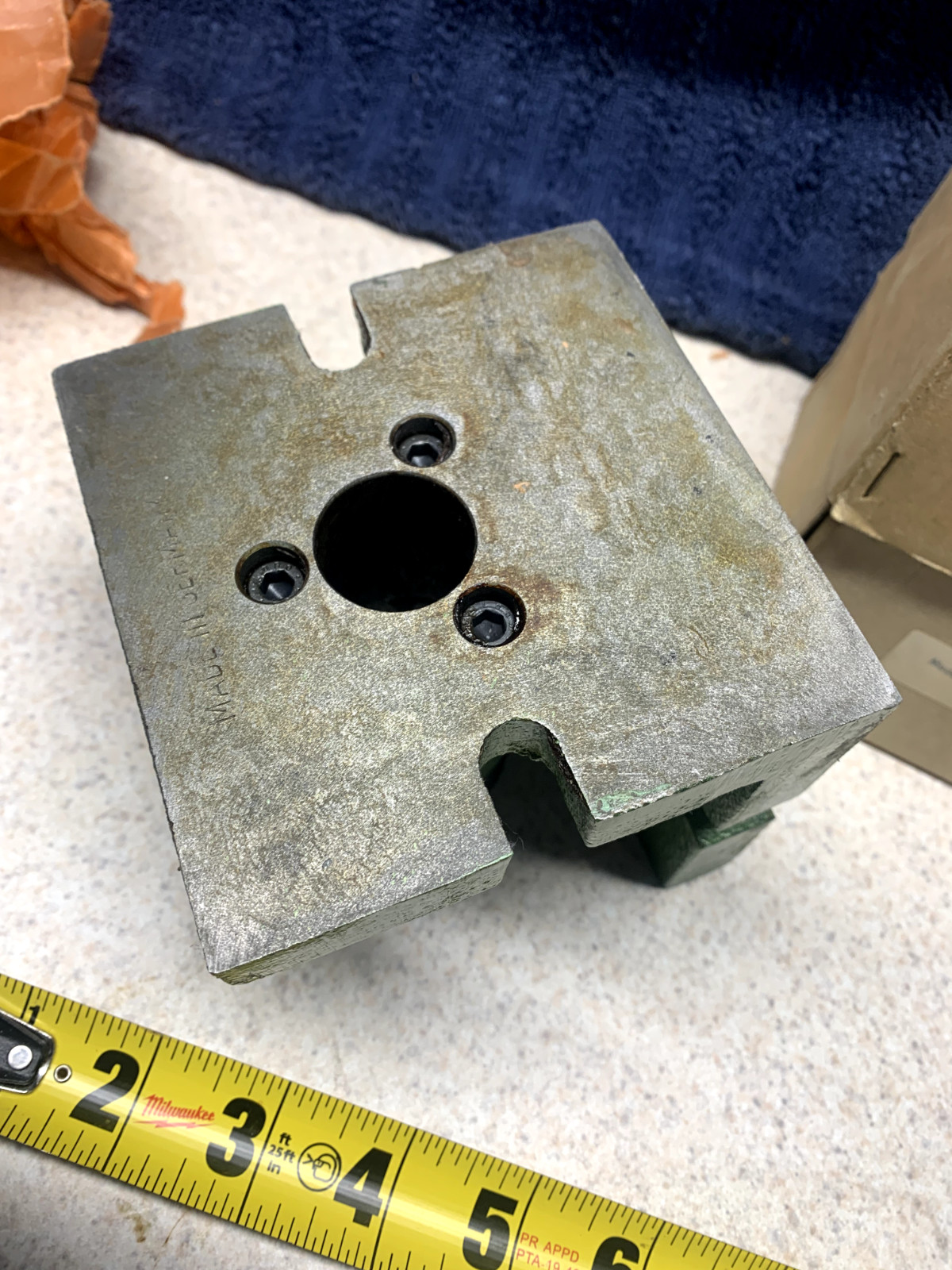 Machinist Tool: Horizontal/Vertical 5C Collet Holder Fixture (NOS) Germany