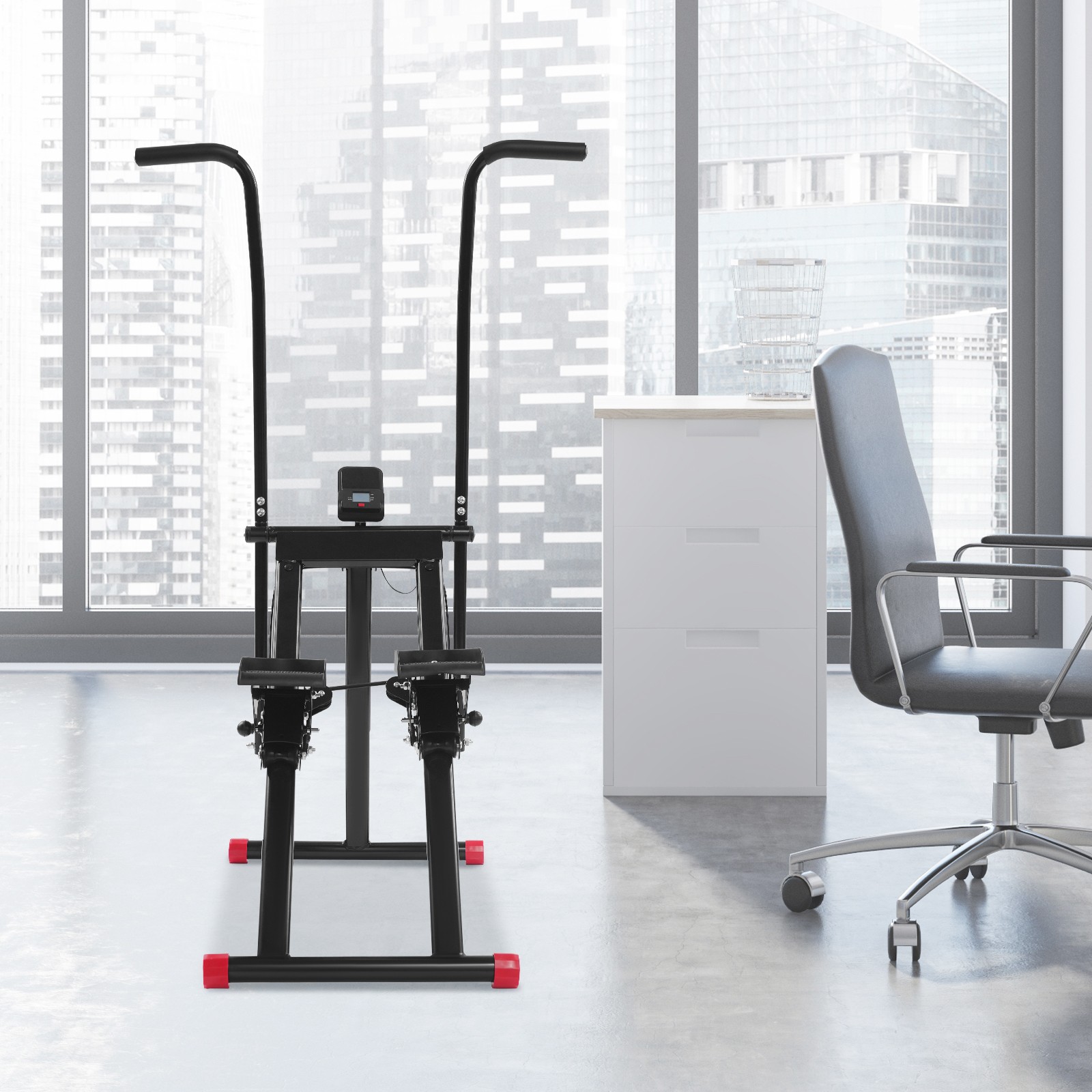 Stair Stepper Vertical Exercise Climber For Full-body Workout For Home Gym