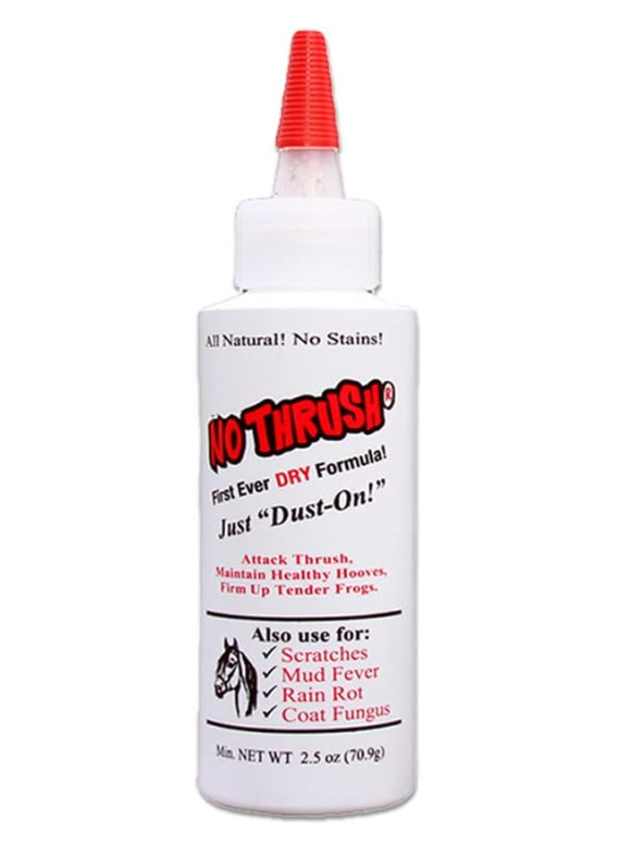 No Thrush Dry Powder Treatment for Horses by Four Oaks Farm Ventures - 2.5oz