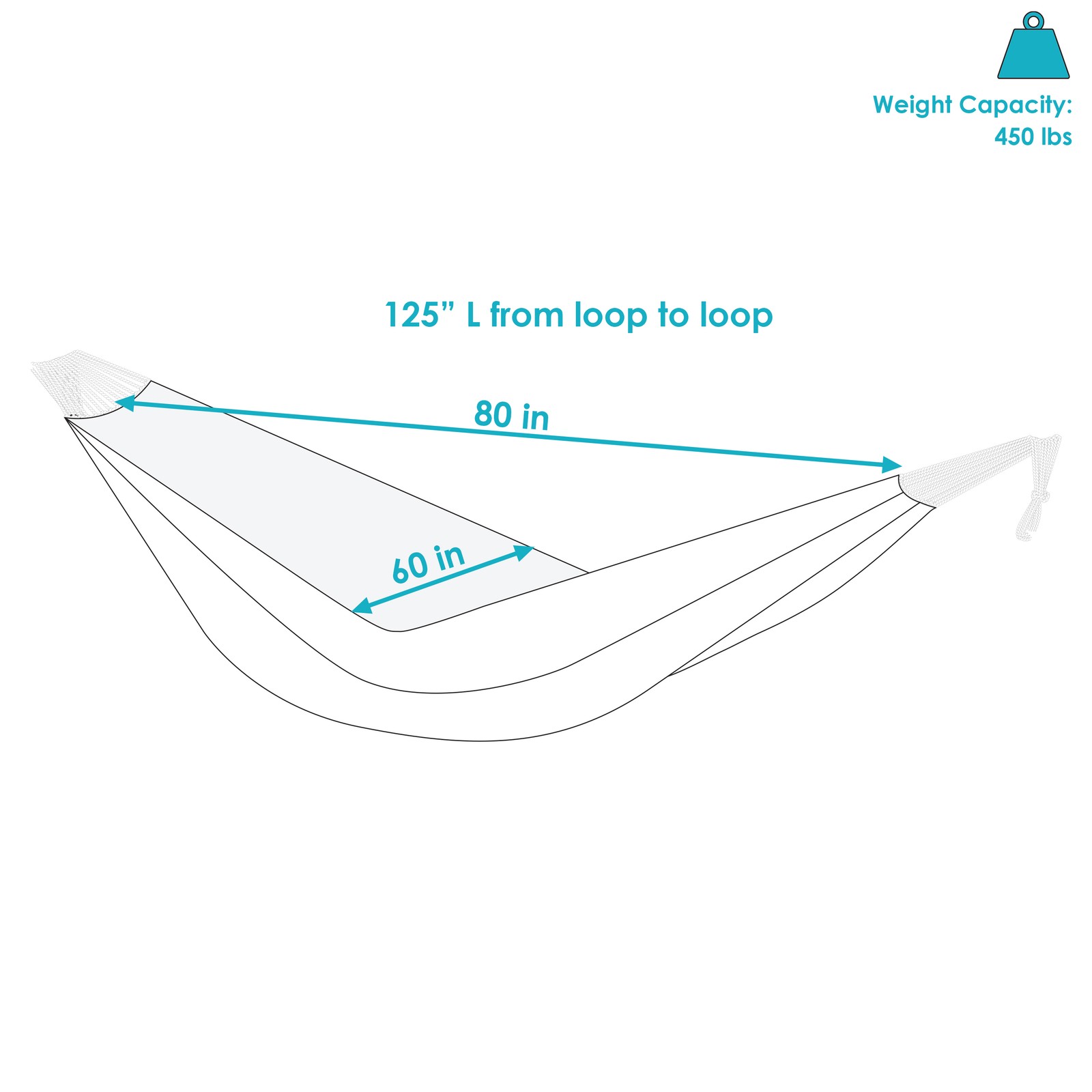 2-Person Woven Cotton Brazilian Hammock - Calming Desert by Sunnydaze