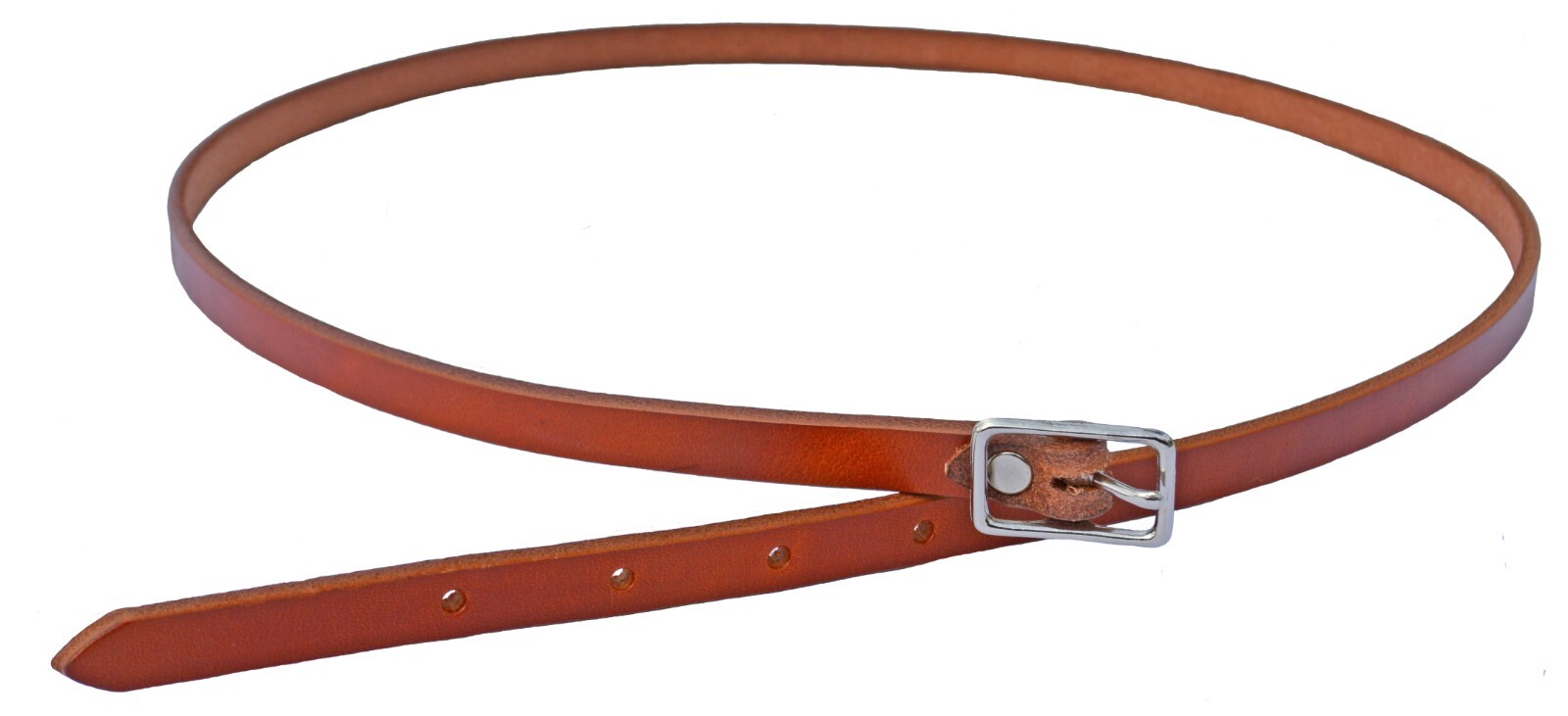 Western Bridle Leather Throat Latch Available in 4 Colors Made in USA
