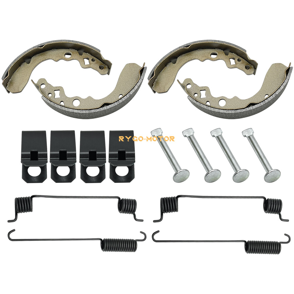 Brake Shoes Springs Pins for Suzuki QuadRunner 250 LT-F250 LT-4WD LT-F250F 87-02