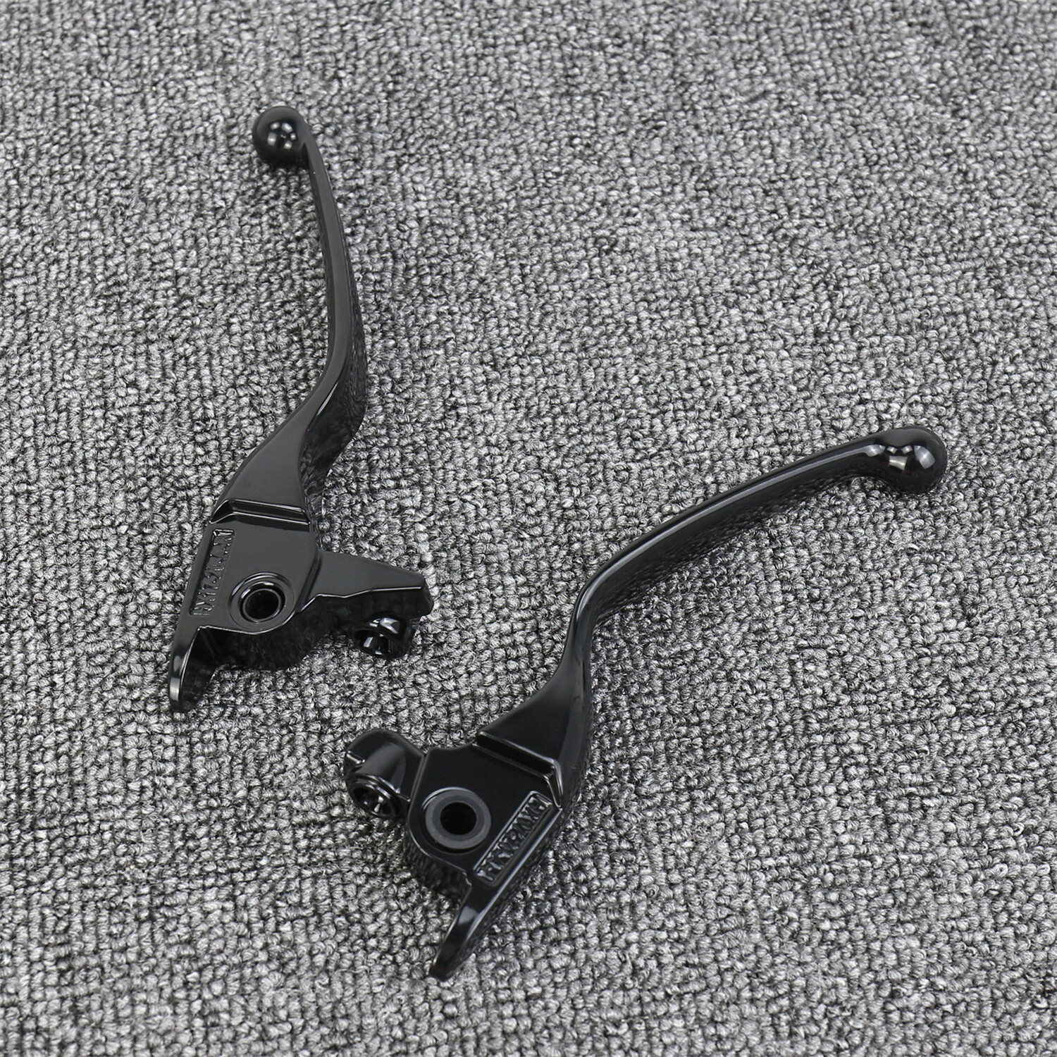 Black Brake Clutch Hand Levers For Harley Touring Street Glide 17-20 Trike 19-20