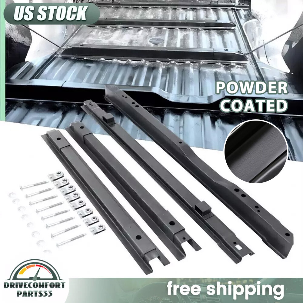 4Pcs Bed Truck Floor Support Crossmember For 99-17 Ford F250 F350 Super Duty