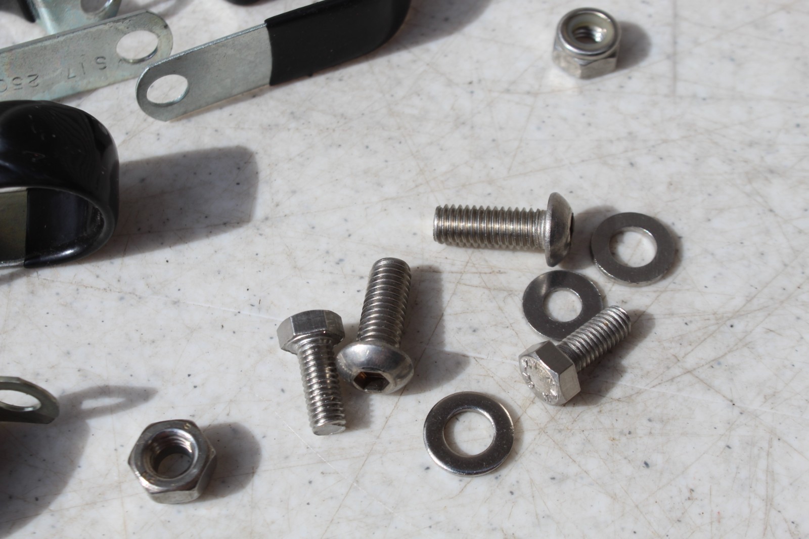 Jandd Stainless Steel fasteners Extreme Front Rack w Instructions Hardware Clamp