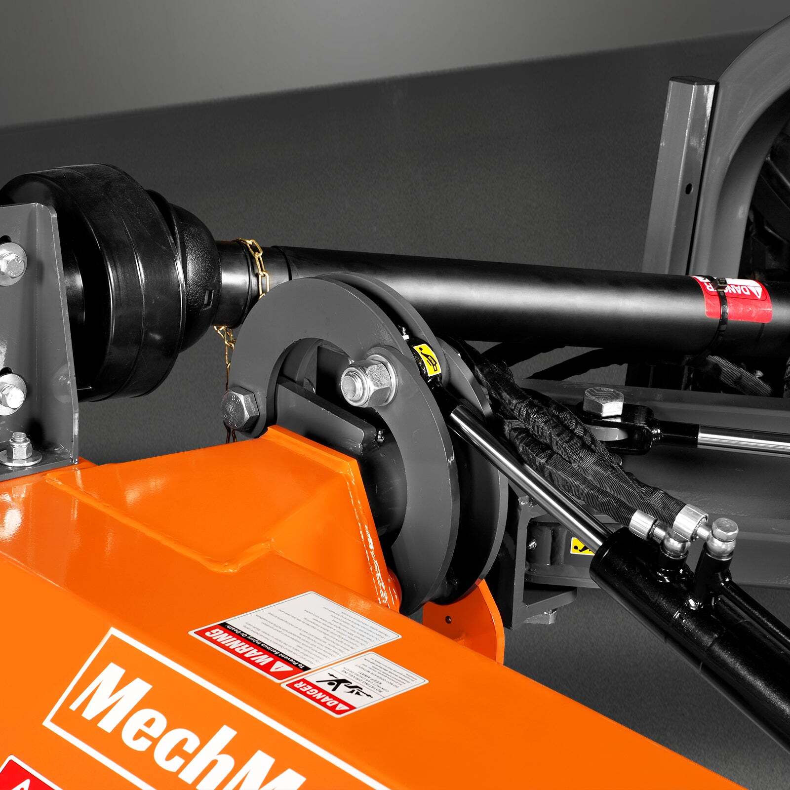 MechMaxx 3-Point PTO Offset Flail Ditch 60" Bank Mower, 25-60HP, CAT 1, VAM60