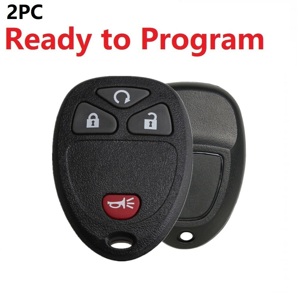 2 For 07 2008 2009 2010 2011 2012 2013 Chevy Silverado 1500 2500 Remote Key Fob