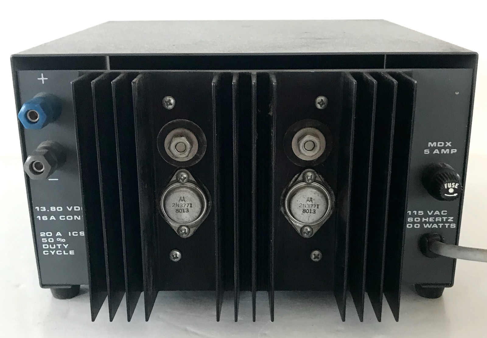 ASTRON RS-20A Regulated 13.8 VDC—20 Amp POWER SUPPLY Ham Radio NOT FULLY TESTED