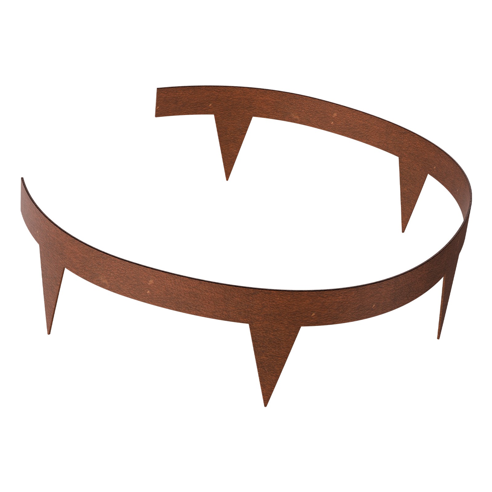 VEVOR Steel Landscape Edging 10 Packs 40x4.5in Weather-Resistant Garden Edging