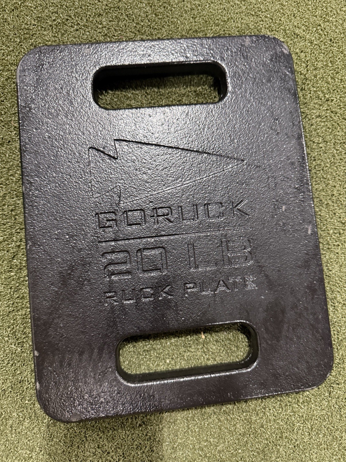 Goruck 20Lb Ruck Plate Black Weight Plate NEW READ