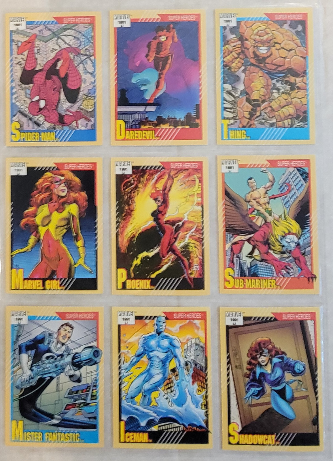 1991 Impel Marvel Universe Series 2 - You Pick - Complete Your Set