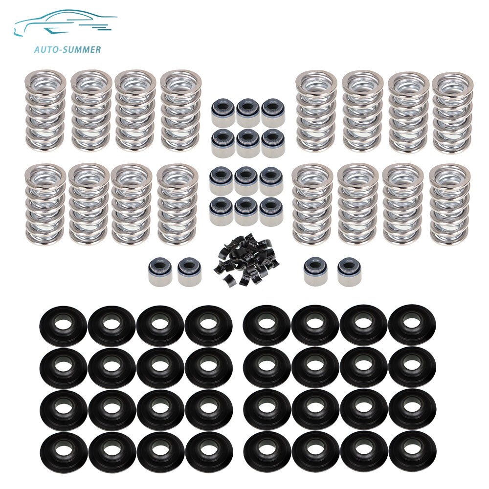 Dual Valve Spring Kit Steel Retainers For LS .660" 4.8 5.3 6.0 LS1 LS2 LS3 SK001