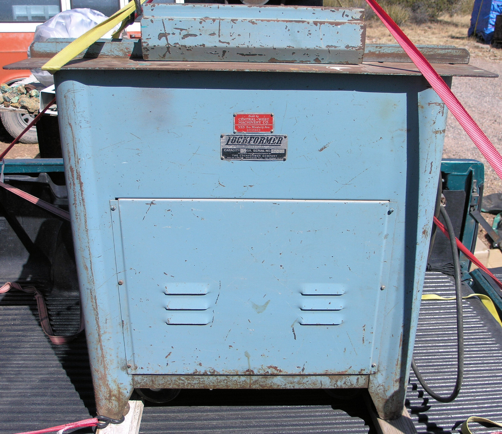 Lockformer 20 Pittsburg Lock Roller machine with Slitting Attachment - 1 Owner