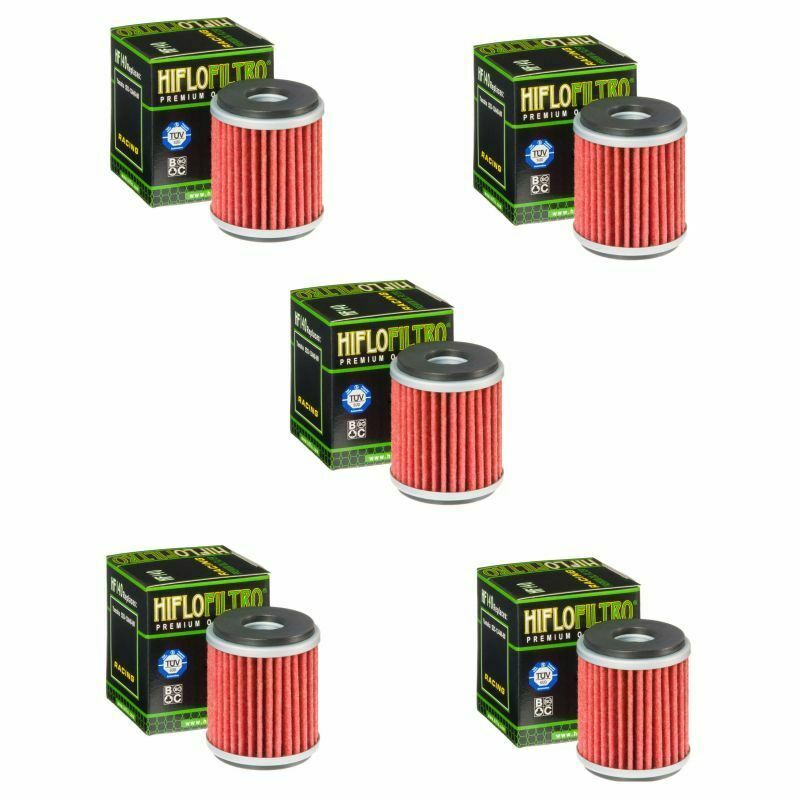 2009-2019 Yamaha YFZ450R Genuine HiFlo Oil Filter HF140 YFZ 450R - Pack of 5