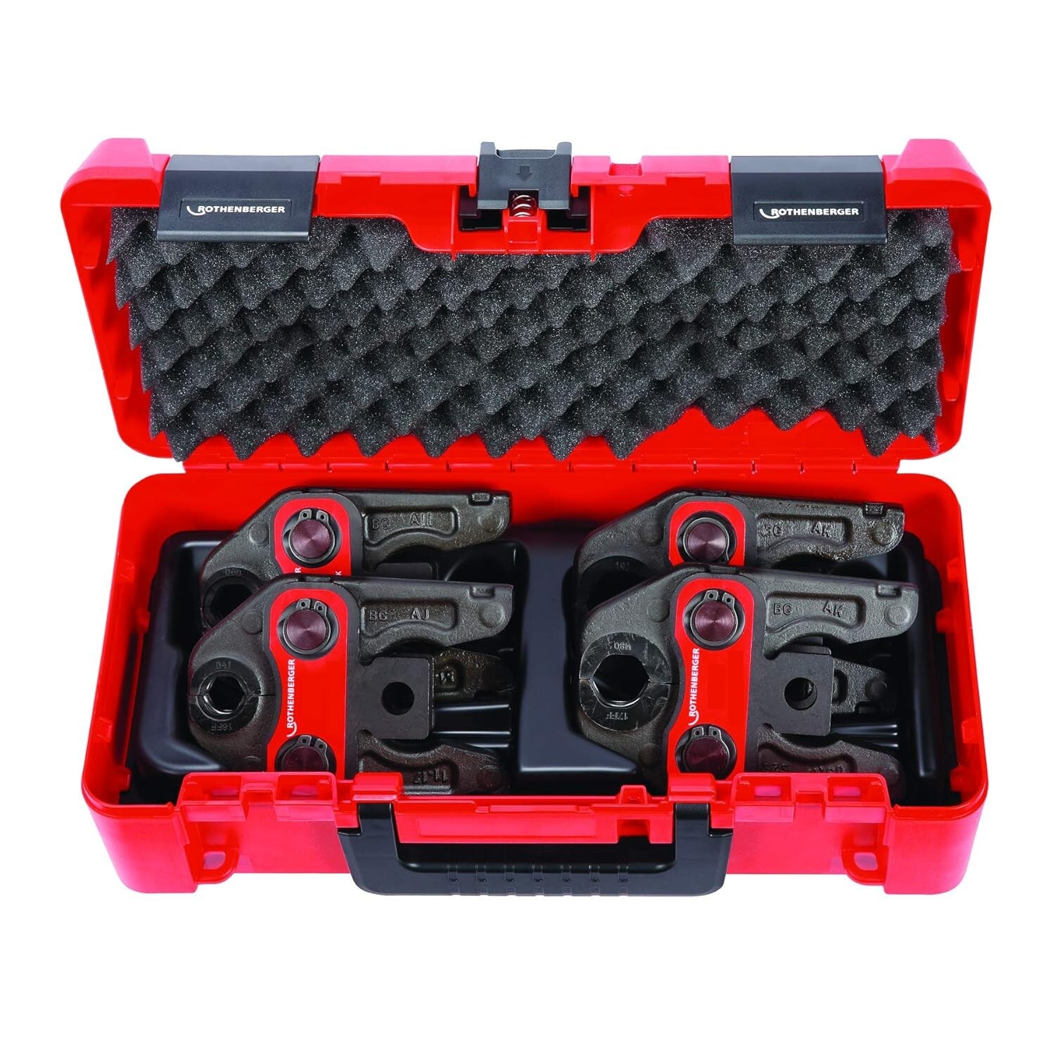 Romax 4000 Jaws Set 6 Piece Copper Press Jaws A1/2"-A2" Rothenberger 1000002225