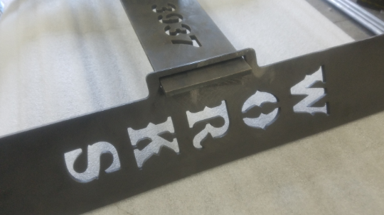 Collapsible Steel Gong Target Stand W/ Torso Target 2/3 IDPA 12*20 AR500