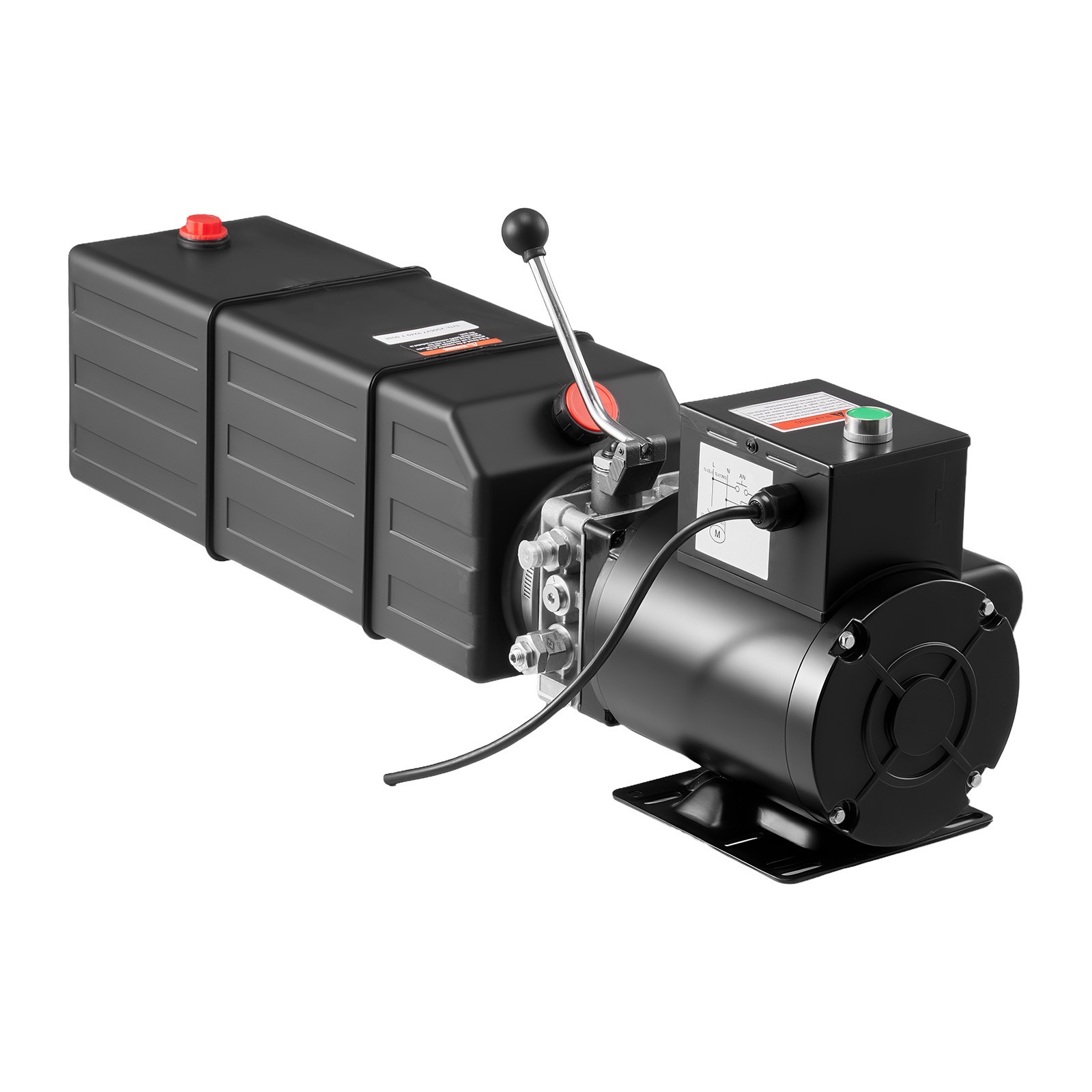 Uimoso Hydraulic Power Unit 15 Quart Single AC 220-240V for 2/4 Post Lift Pump