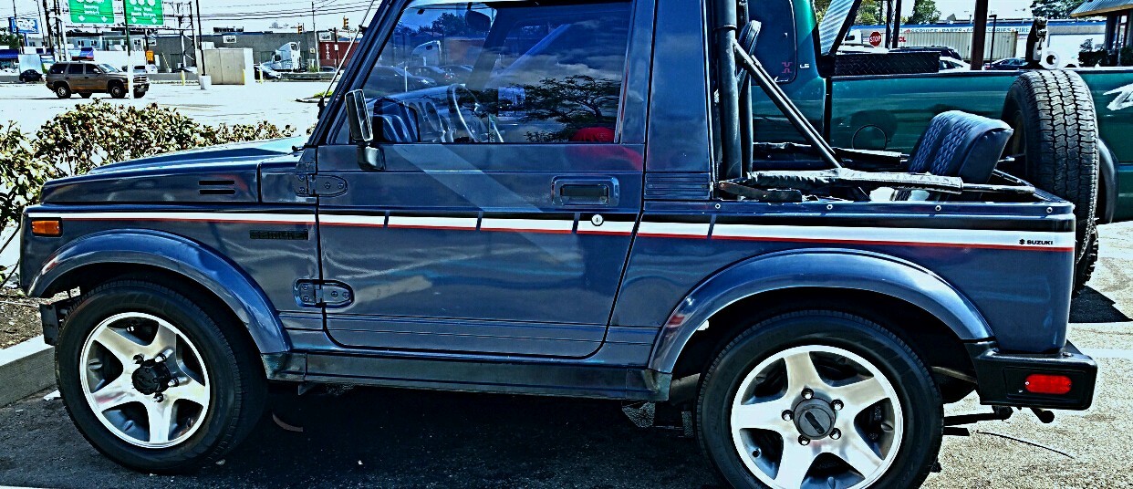 suzuki samurai sides lines decals