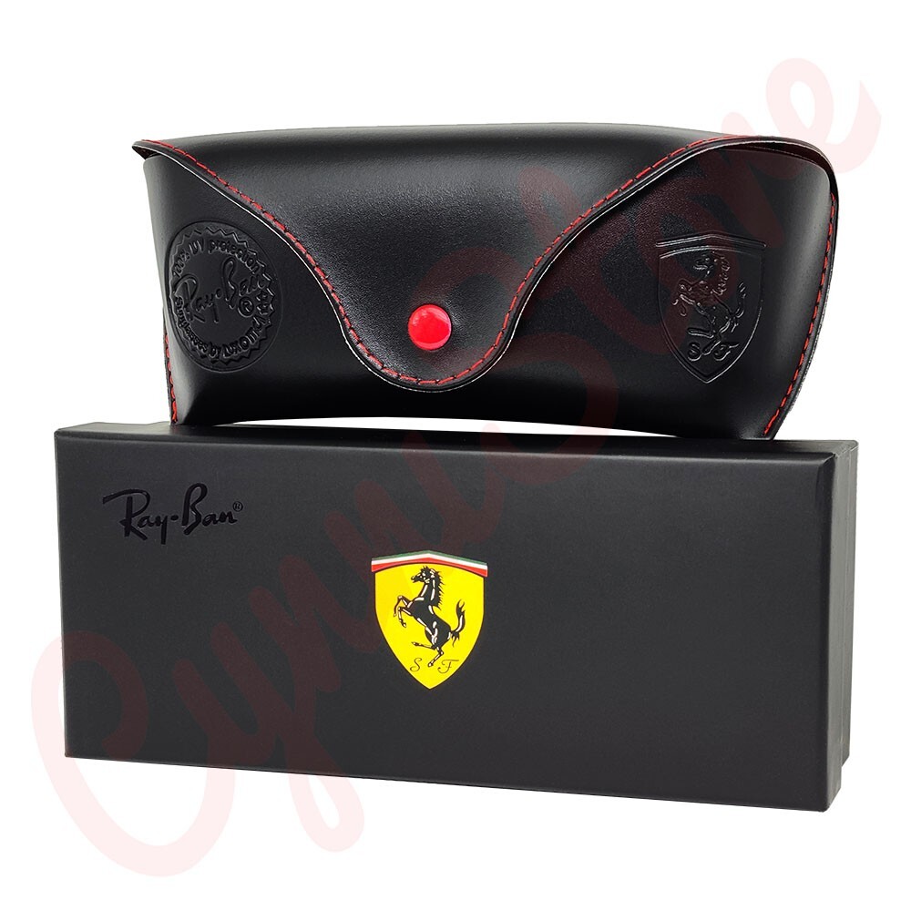 Ray Ban Ferrari Universal Black Soft Case for Sunglasses & Eyeglasses with Cloth
