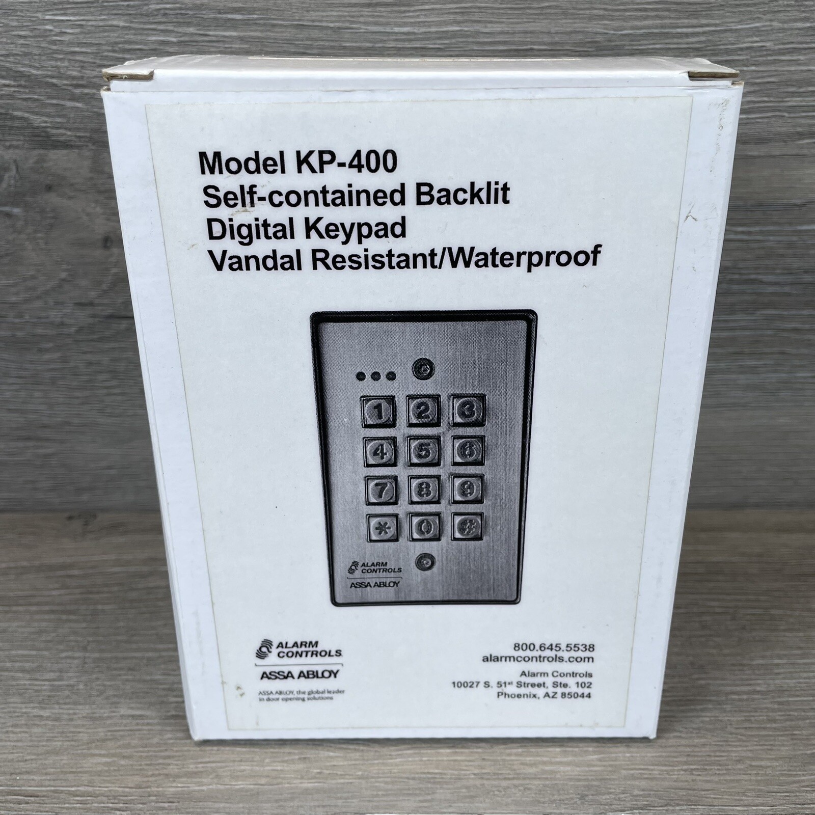 Alarm Control KP-400 Surface Mount Weather Resistant Digital Keypad