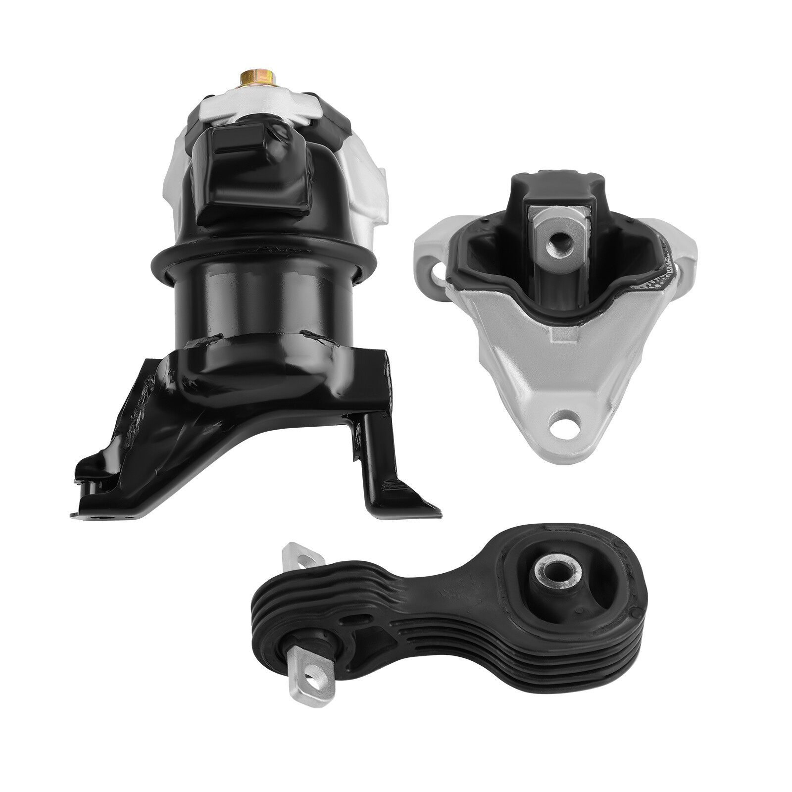 3x Engine Motor & Trans Mount For Honda Civic 1.8L l4 DX EX HF LX SE 2014-2015