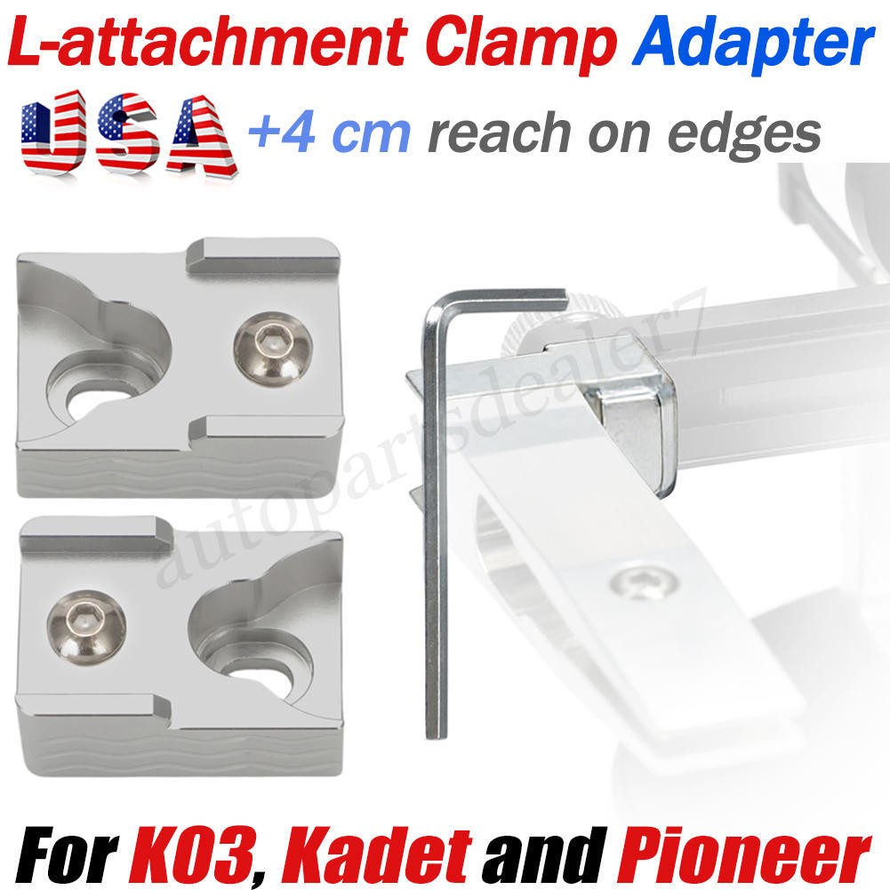 Aluminum L-attachment Clamp Adapter Extender For K03 Kadet and Pioneer Sharpener