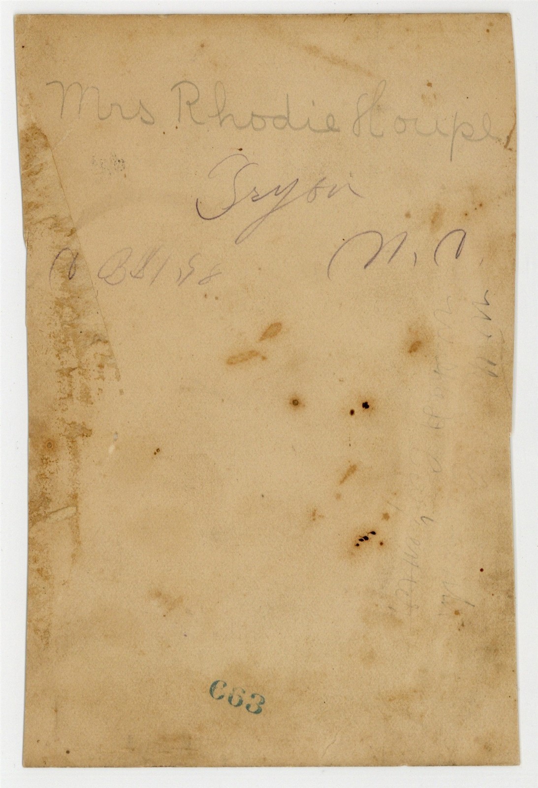 African American Servant 1880 Housemaid Uniform Black Housekeeper Photo J14657