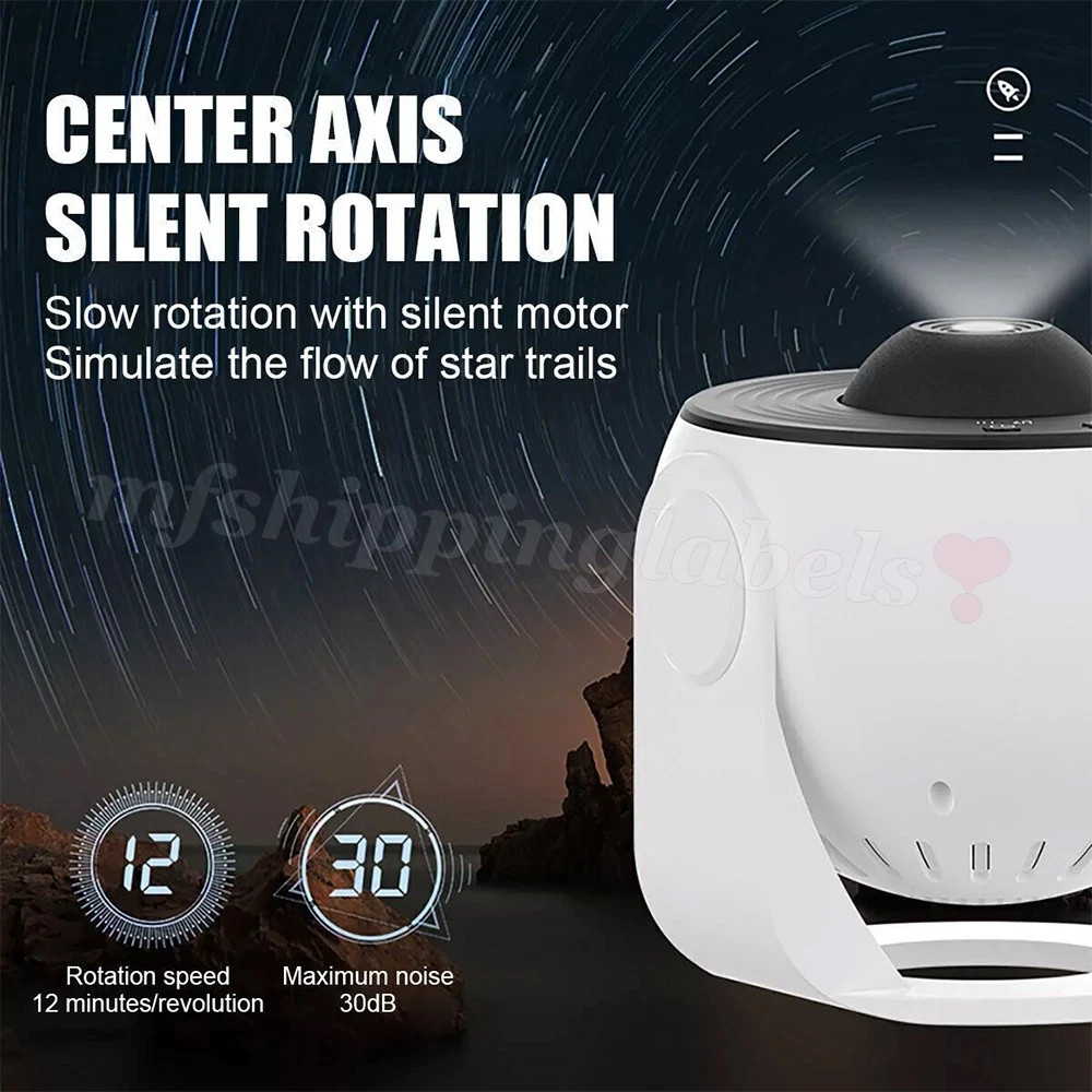 Galaxy Projector 13 in 1 Planetarium Star Projector Starry Night Light Nebula US