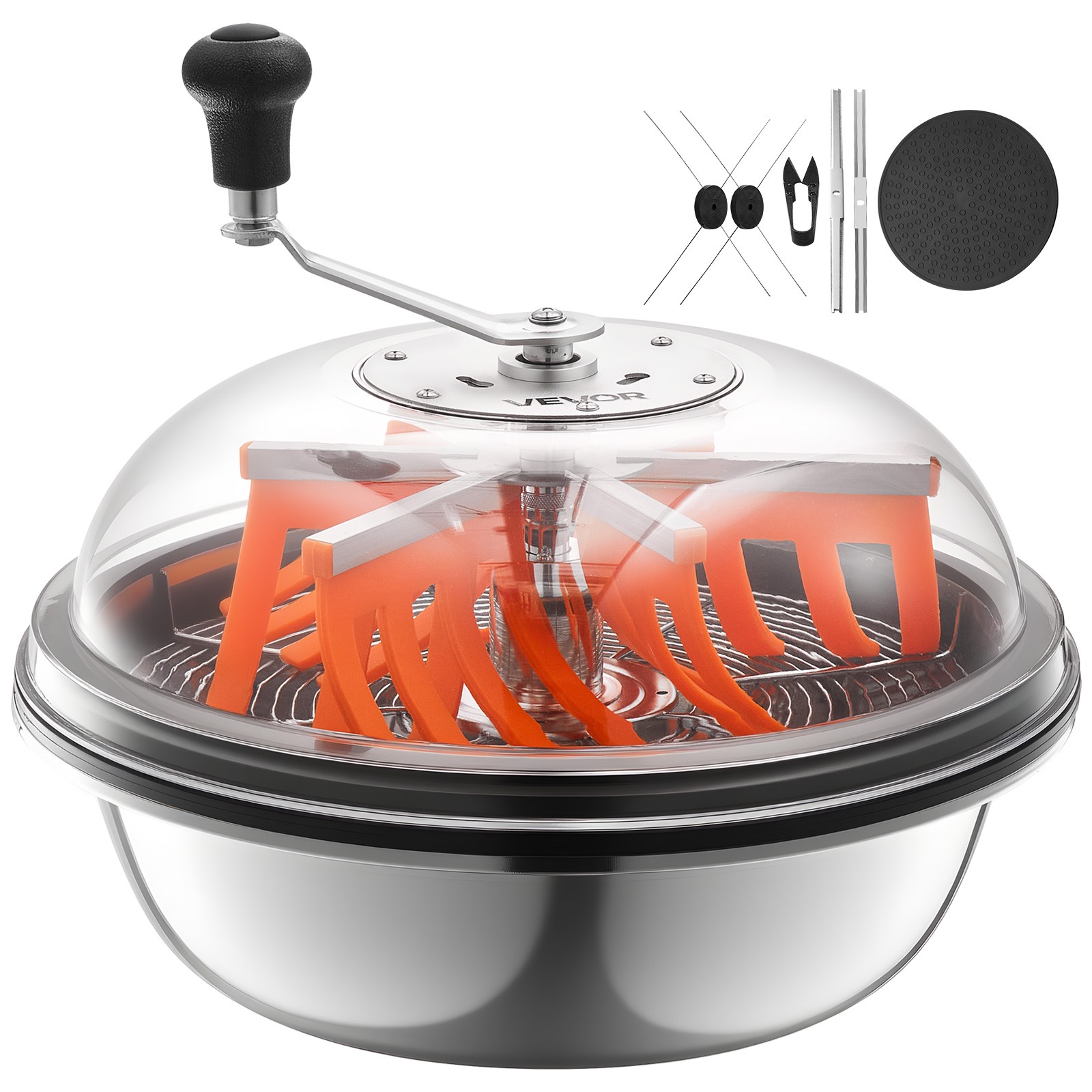 VEVOR 13" 16" 19" Manual Bud Leaf Trimmer Hydroponic Bud Bowl Trimming Machines