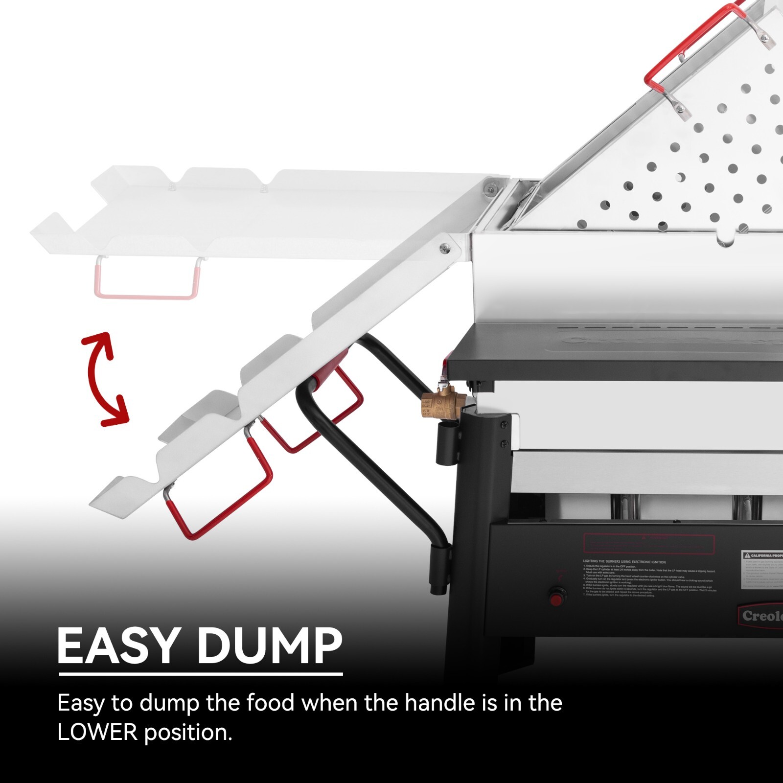 Creole Feast Outdoor Stove Propane Gas Cooker Crawfish Seafood Boiler